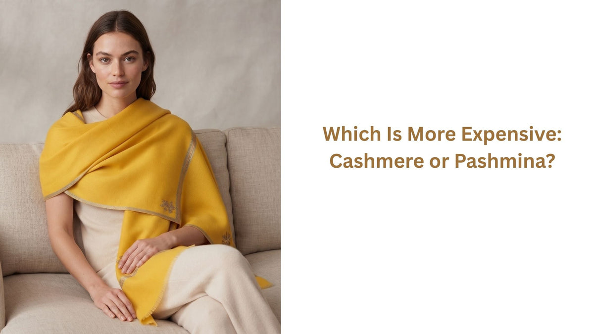 Which Is More Expensive: Cashmere or Pashmina?