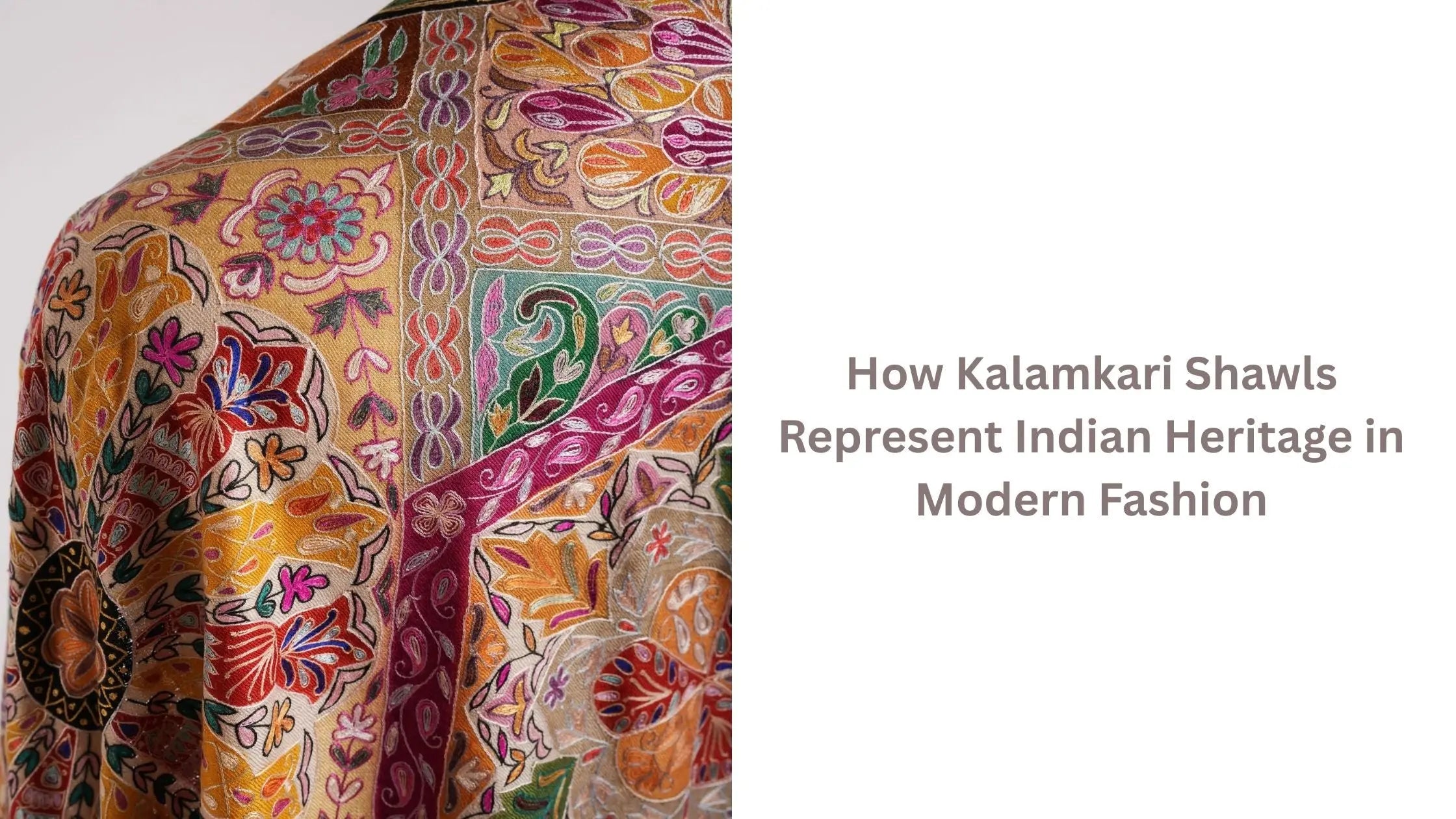 How-Kalamkari-Shawls-Represent-Indian-Heritage-in-Modern-Fashion Shahkaar