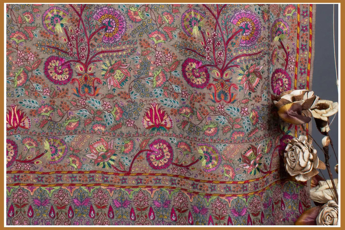 How-to-wear-a-Shawl-for-a-Wedding Shahkaar