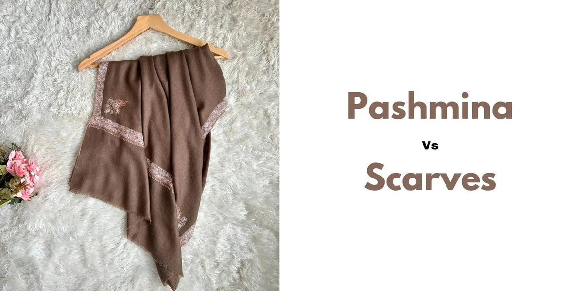 What's the difference between a Pashmina and a scarf? Shahkaar.com