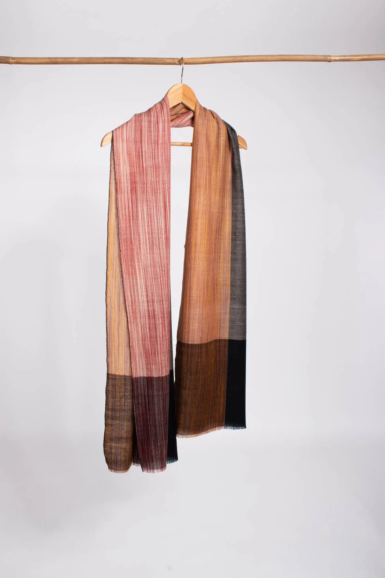 Artisan crafted Cashmere Scarf - TRAFFORD Shahkaar