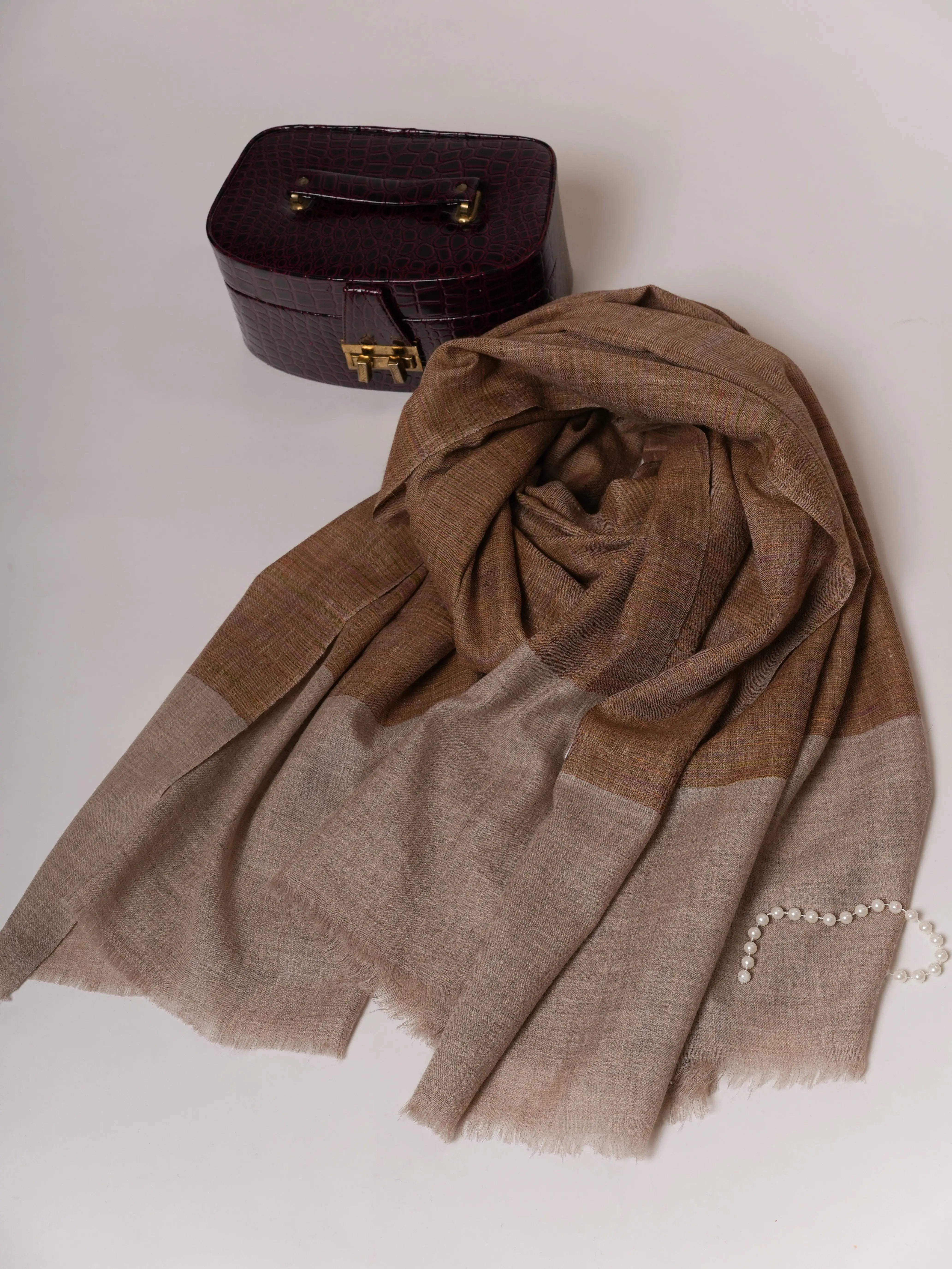 Baby Soft Handwoven Oversized Pashmina Shawl Shahkaar