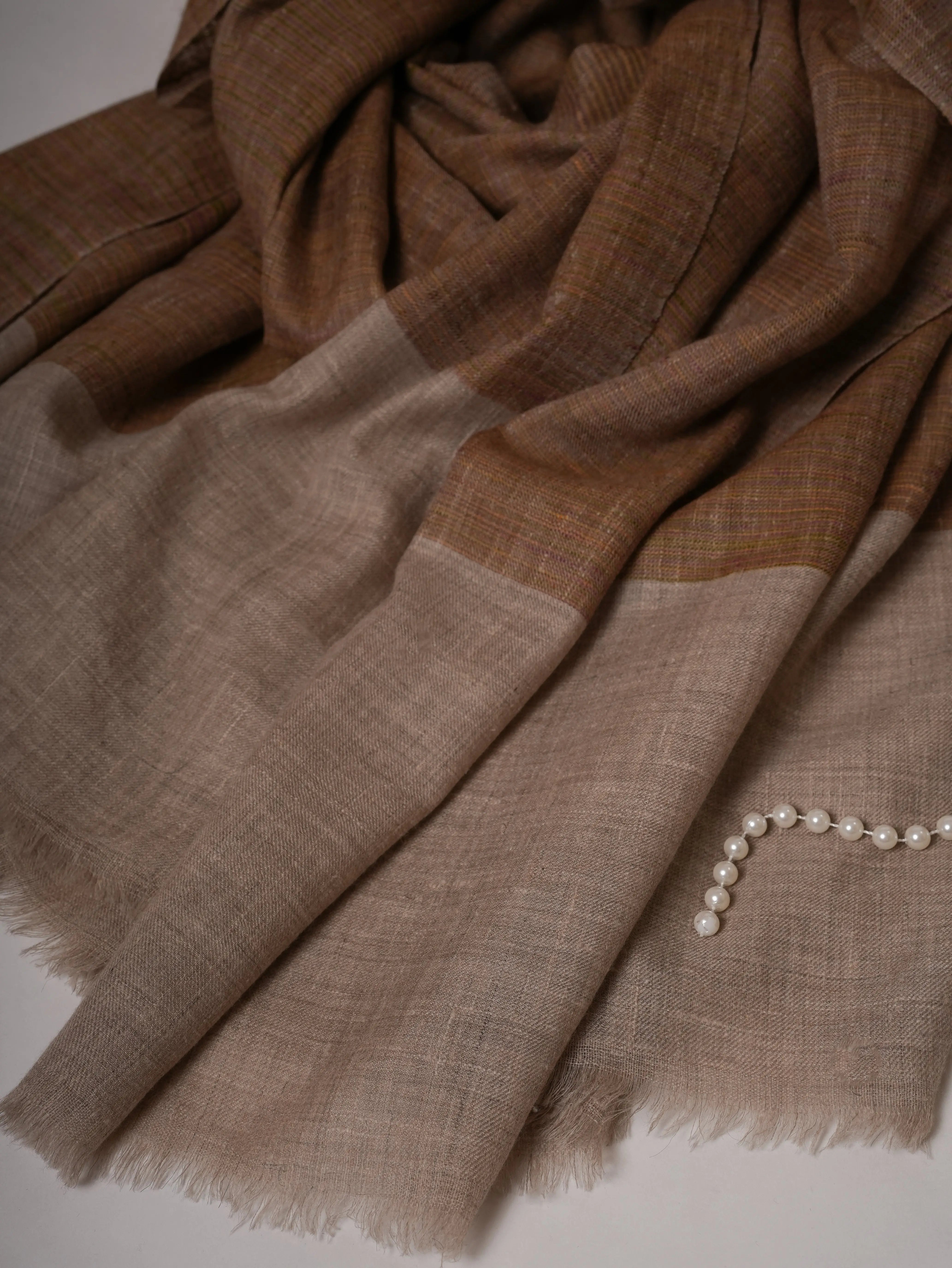 Baby Soft Handwoven Oversized Pashmina Shawl Shahkaar