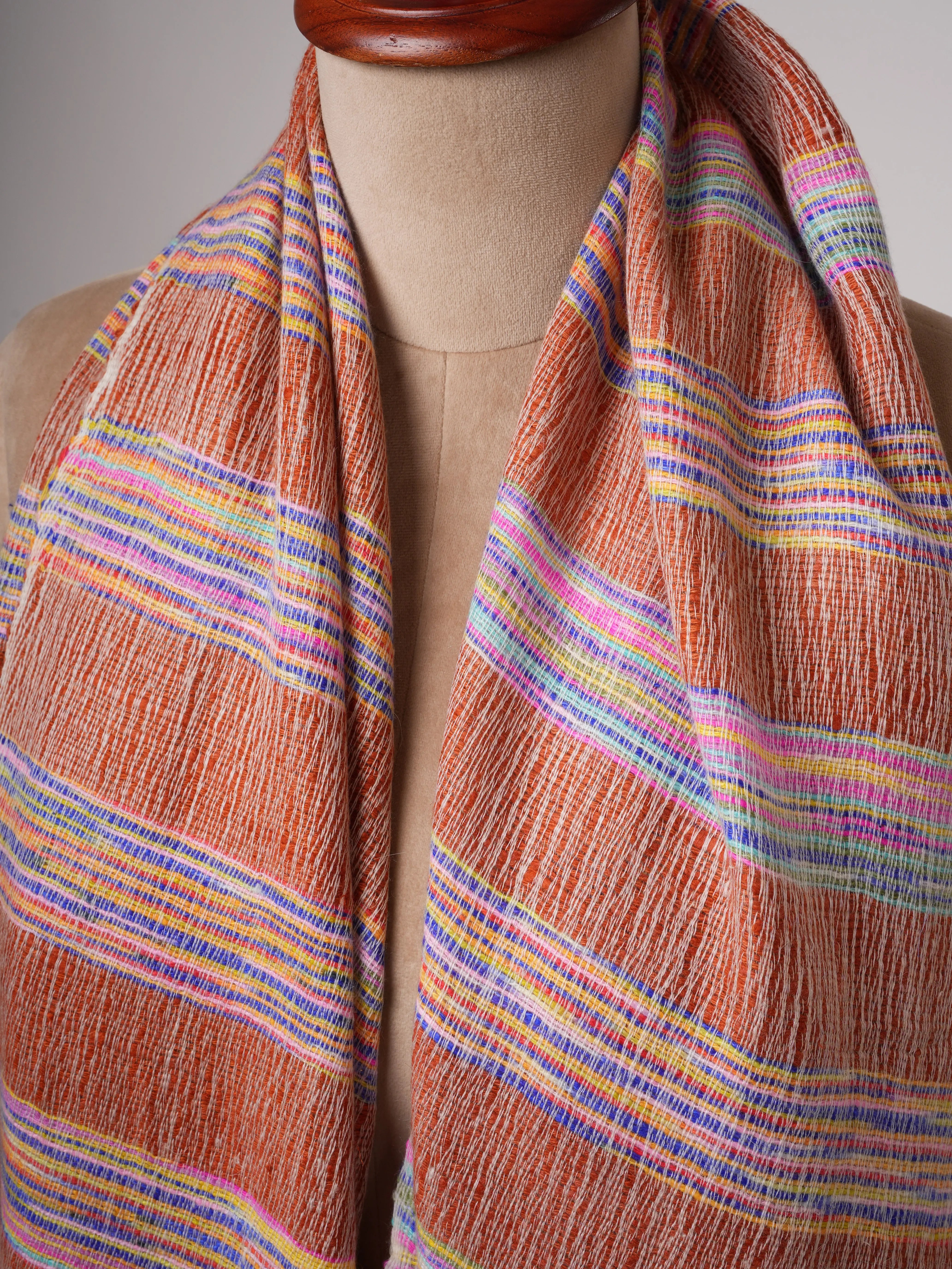 Baby Soft Thick Contemporary Cashmere Scarf – Warm & Luxurious Shahkaar