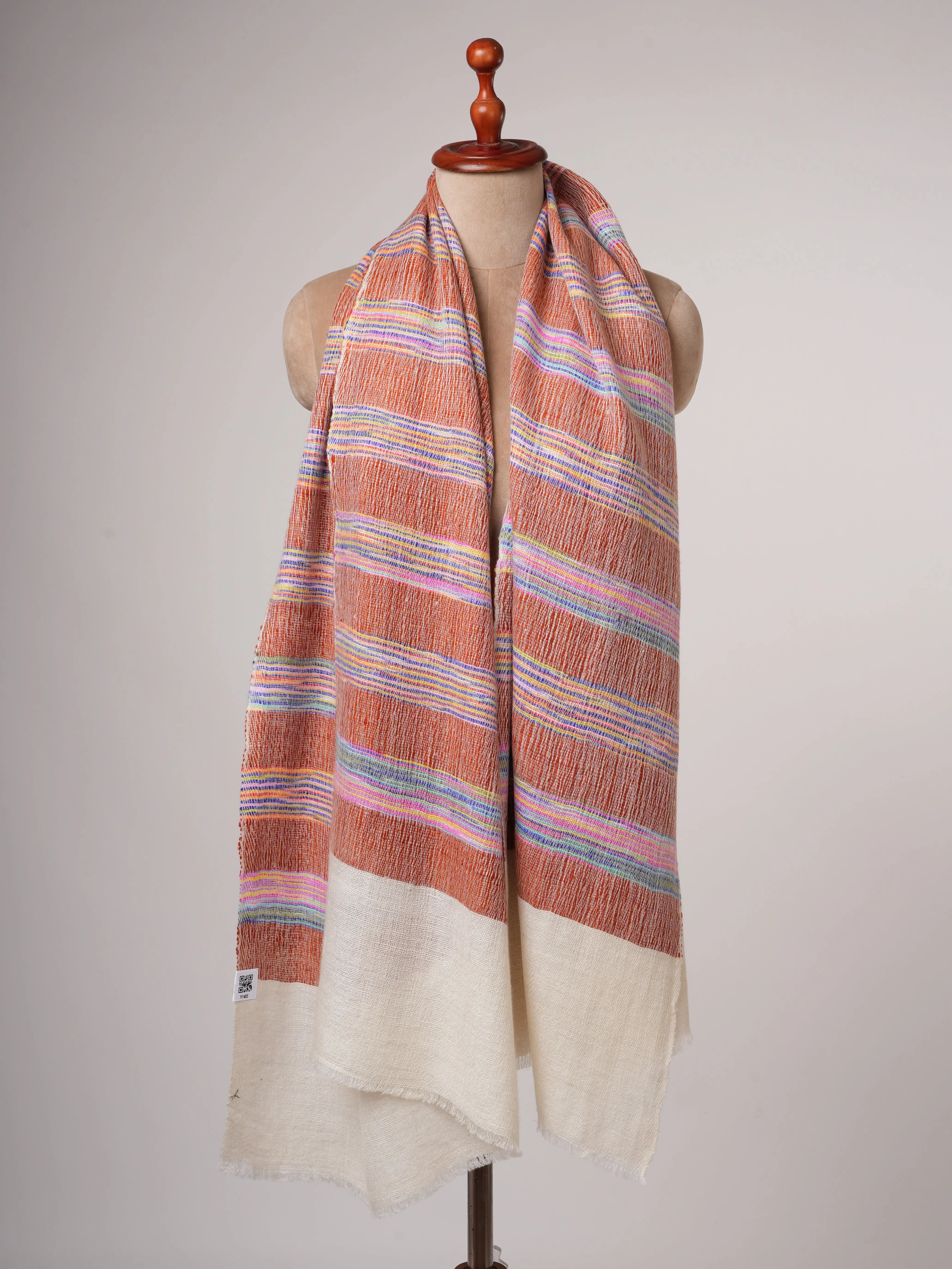 Baby Soft Thick Contemporary Cashmere Scarf – Warm & Luxurious Shahkaar
