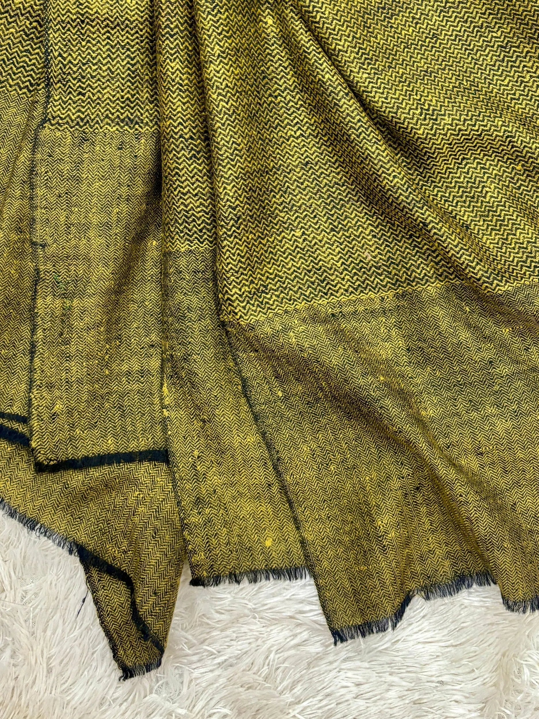 Black Gold Cashmere Pashmina Wrap - DEAN Shahkaar