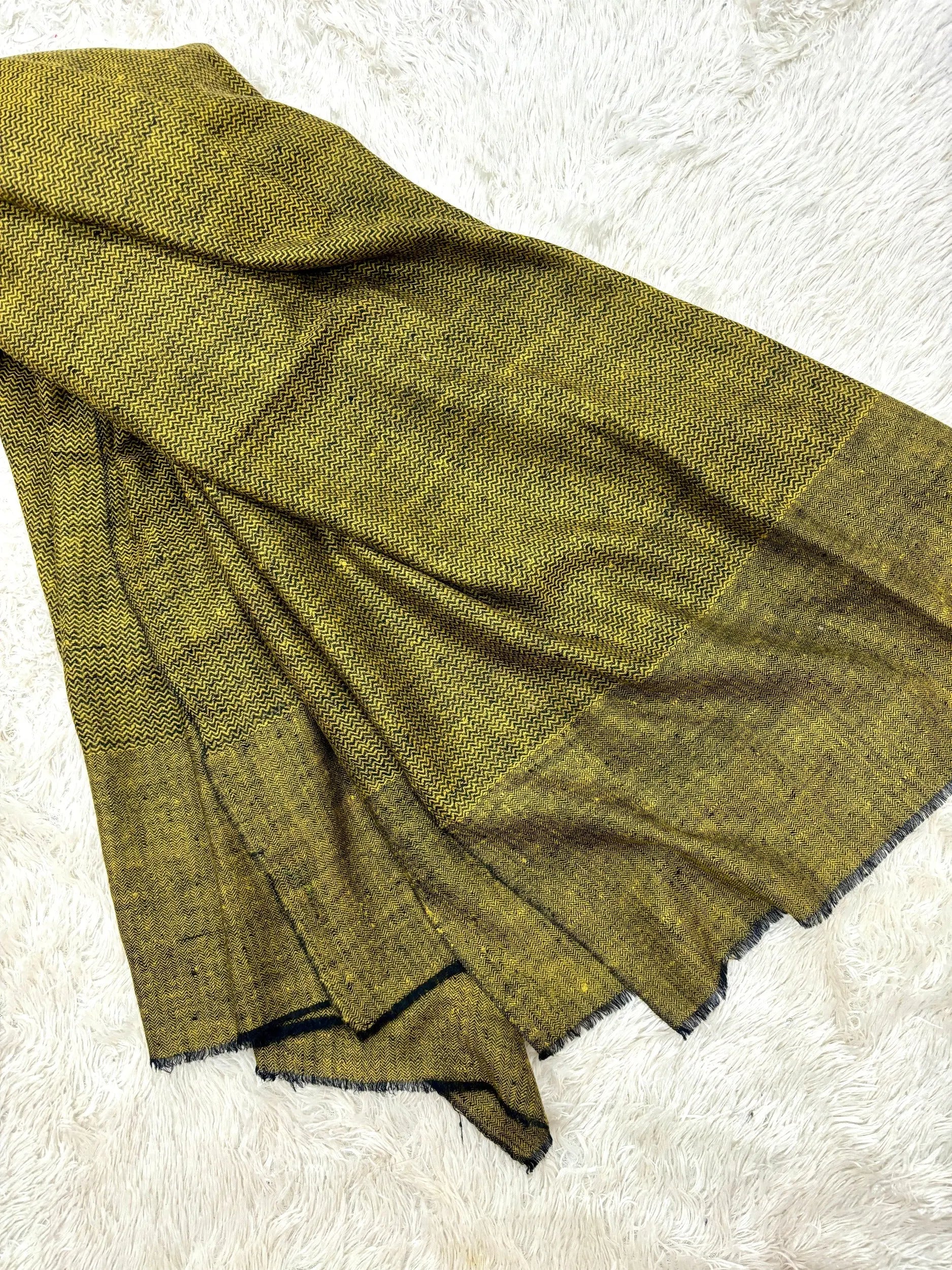 Black Gold Cashmere Pashmina Wrap - DEAN Shahkaar