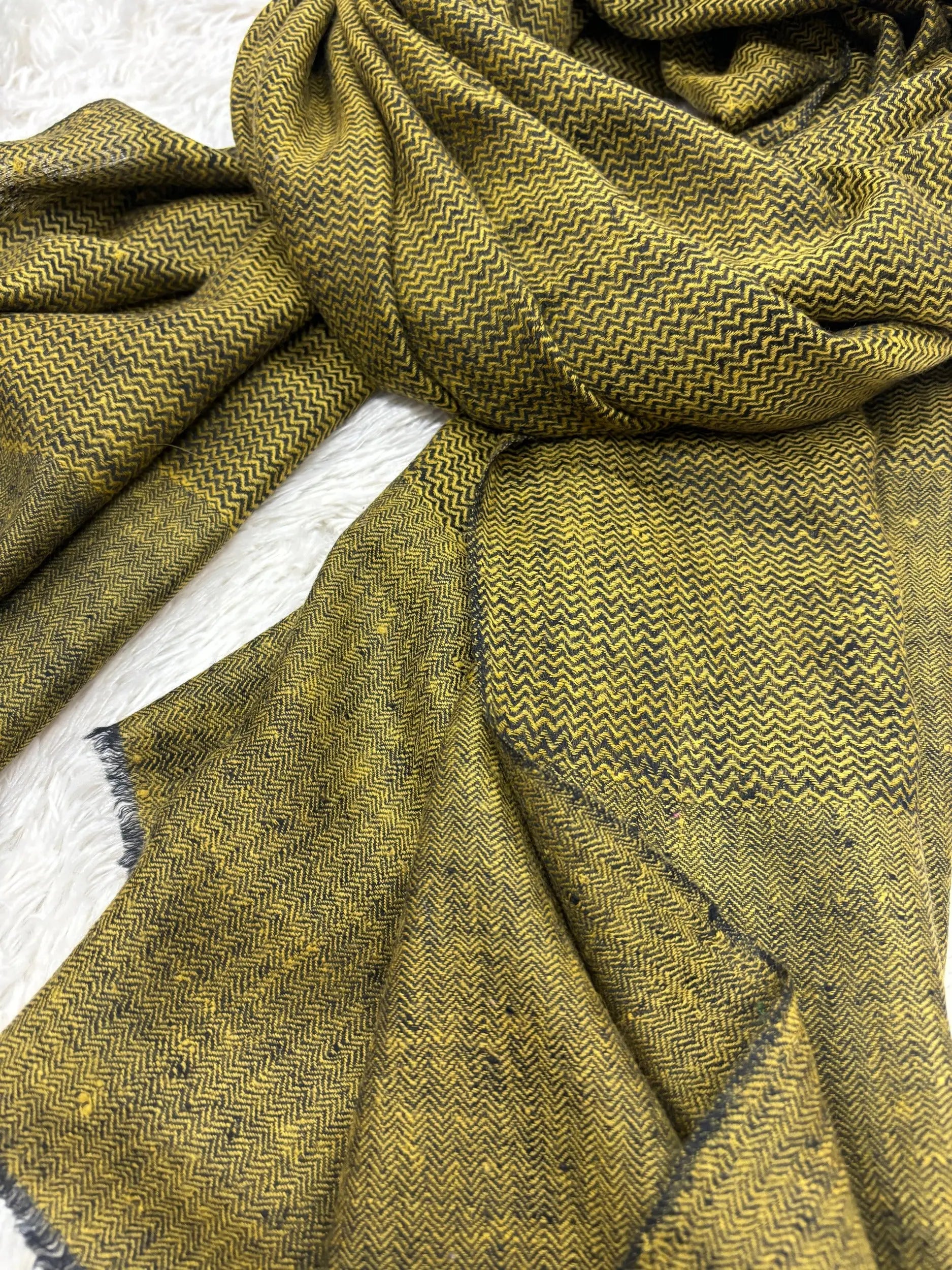 Black Gold Cashmere Pashmina Wrap - DEAN Shahkaar