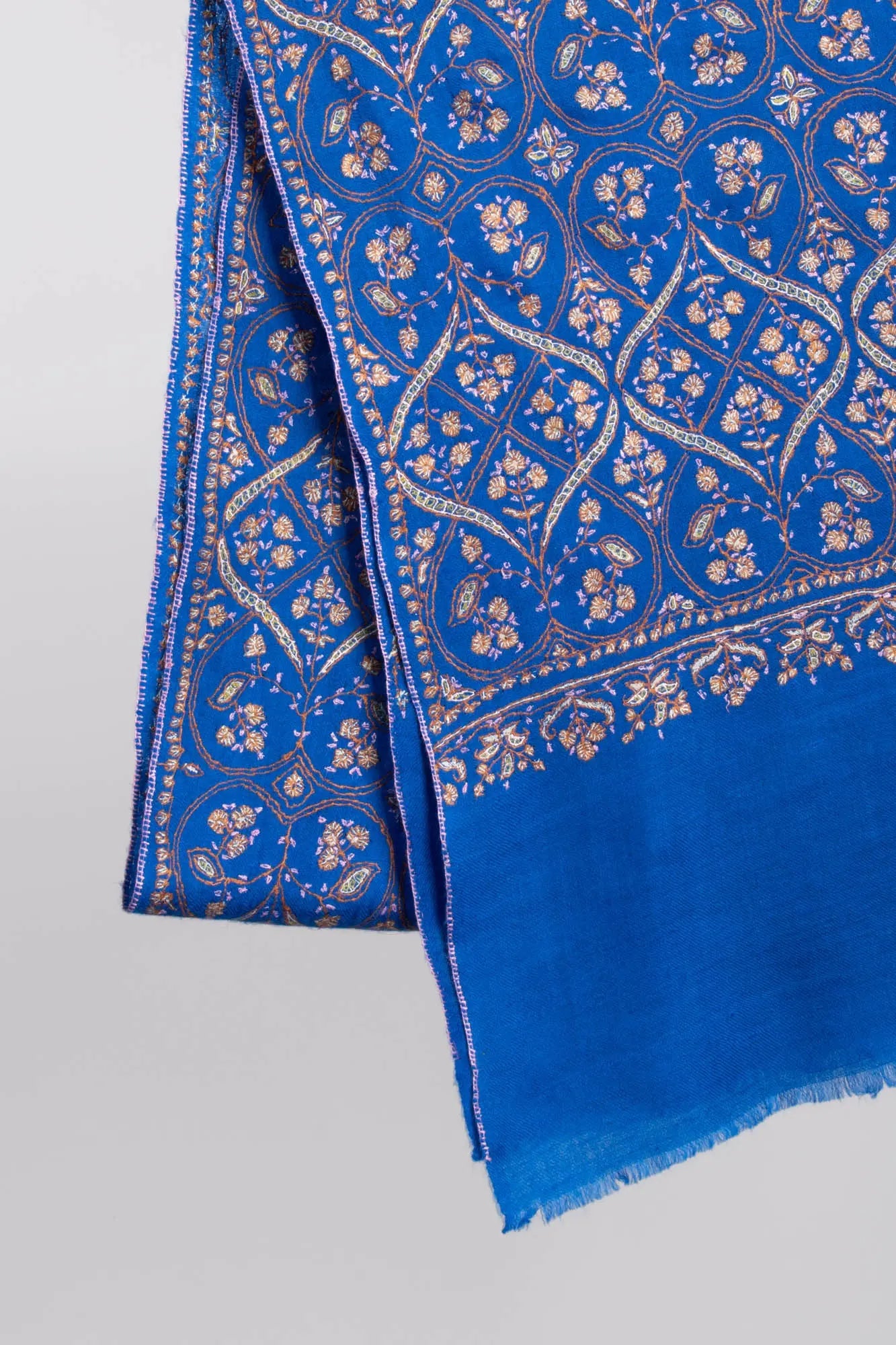 Blue Lightweight Neck Scarf - VISTA Shahkaar
