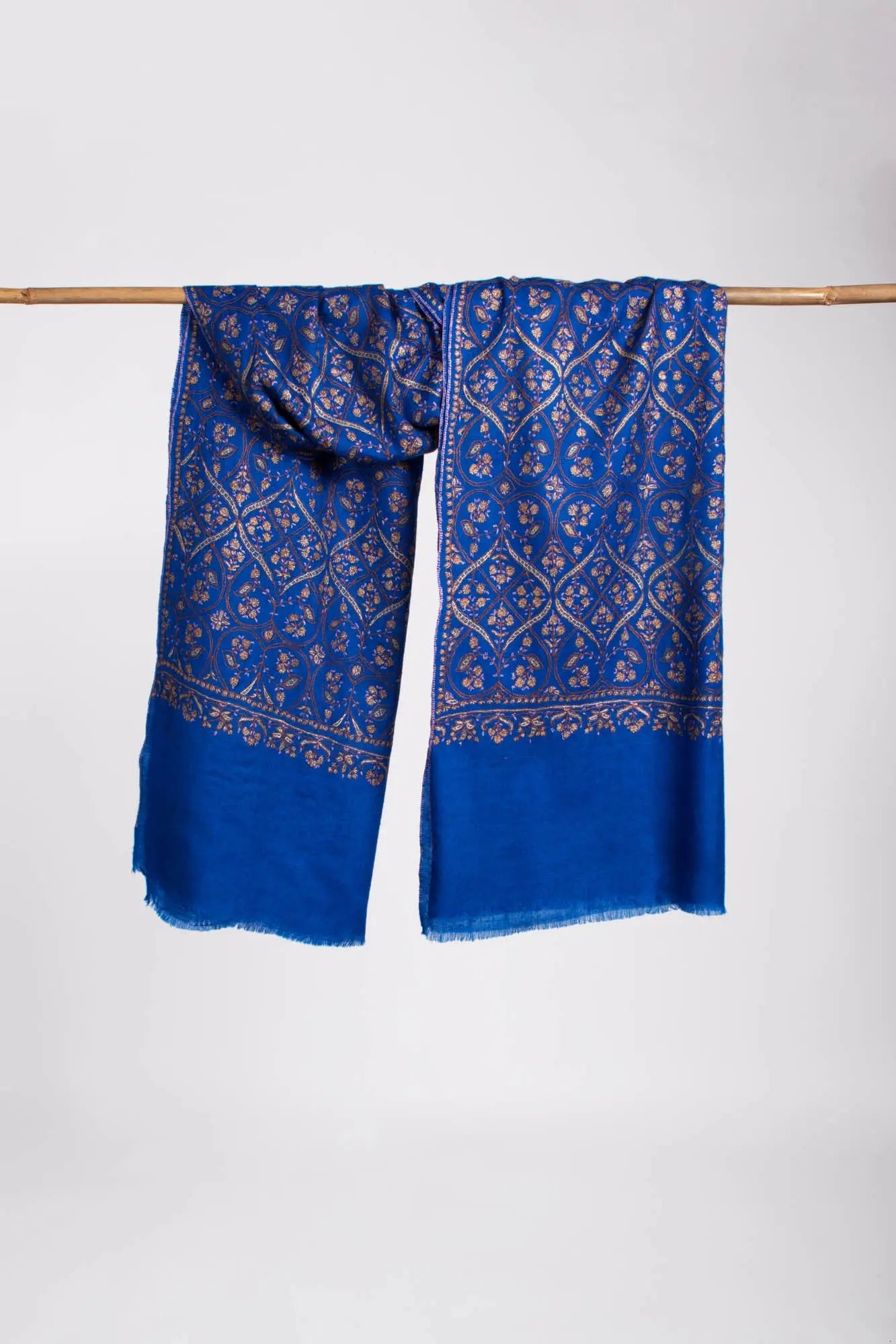 Blue Lightweight Neck Scarf - VISTA Shahkaar