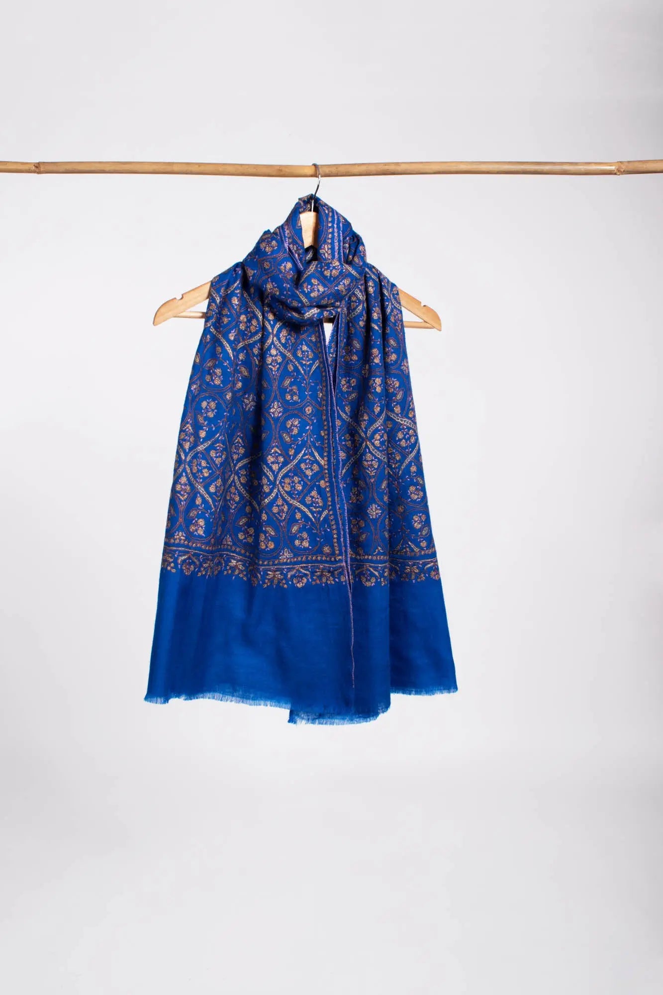 Blue Lightweight Neck Scarf - VISTA Shahkaar