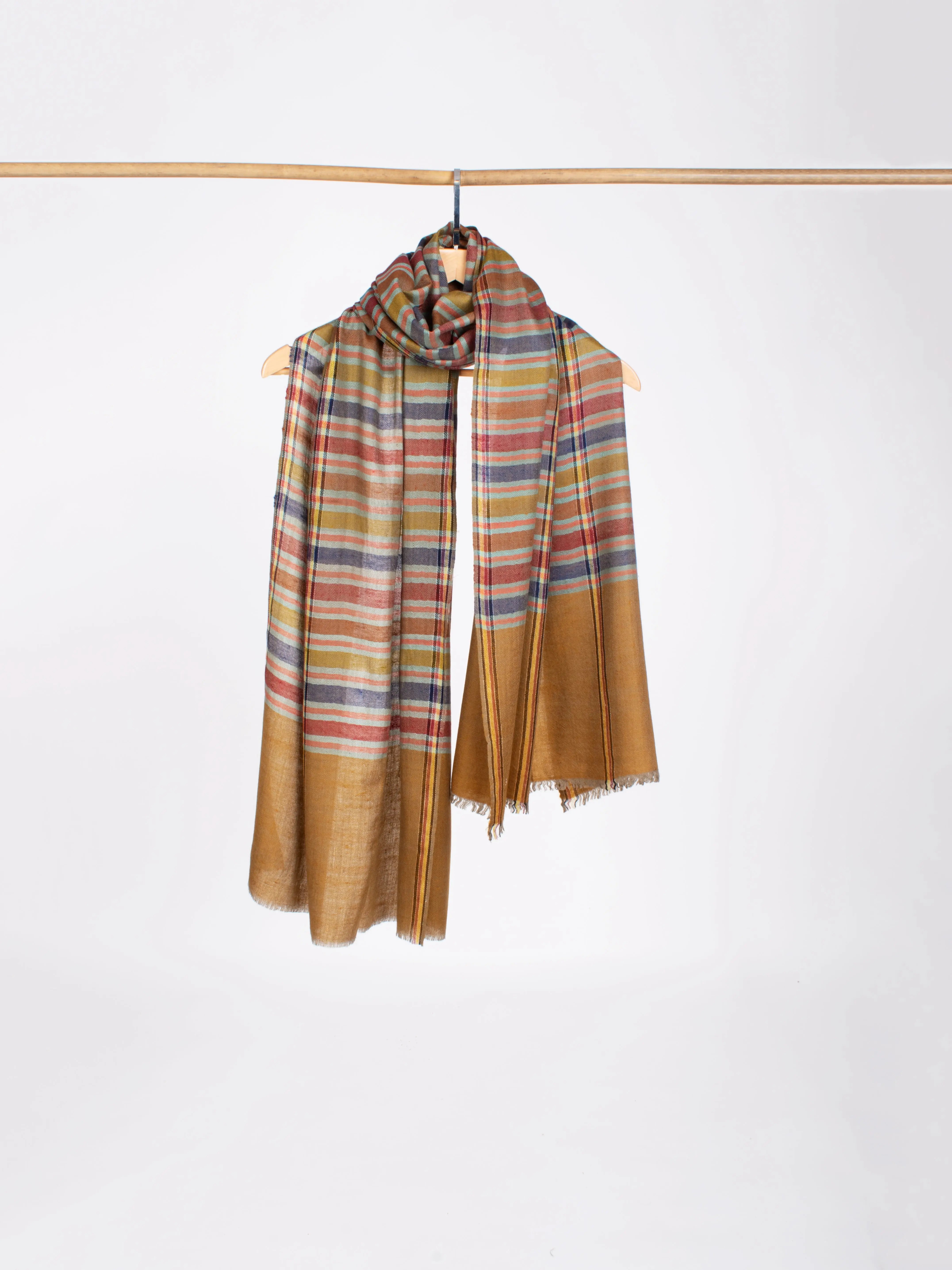 Contemporary Festival Wear Cashmere Scarf Shahkaar
