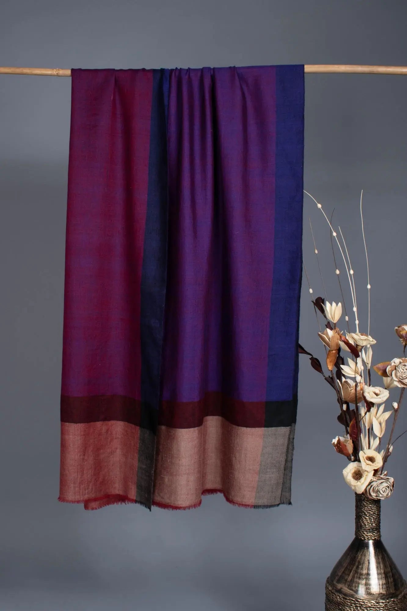 Dorukha Handwoven Pashmina Shawl - JAMSHEDPUR Shahkaar