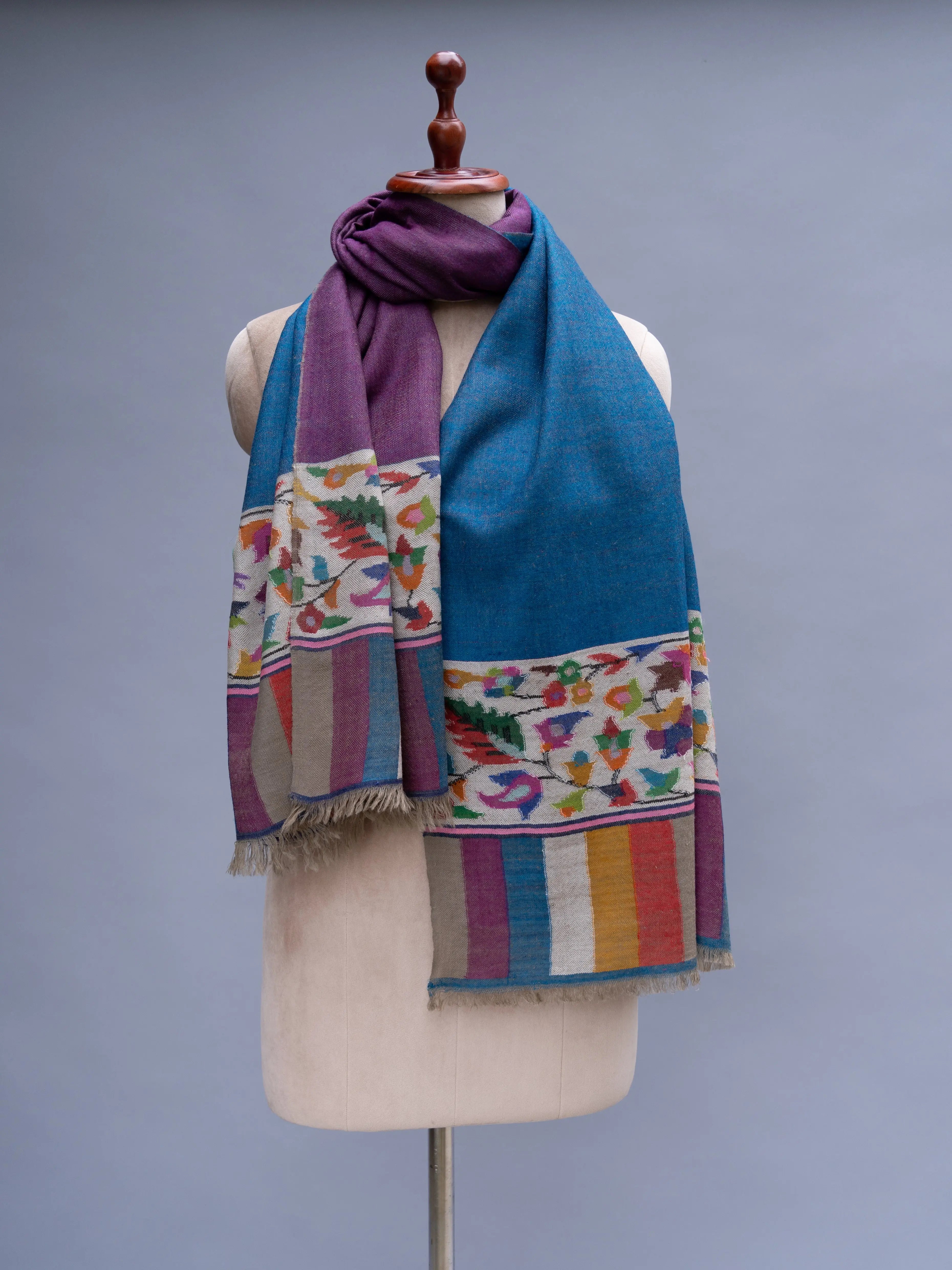 Dorukha Kani Palladar Stylish Cashmere Wrap Shahkaar