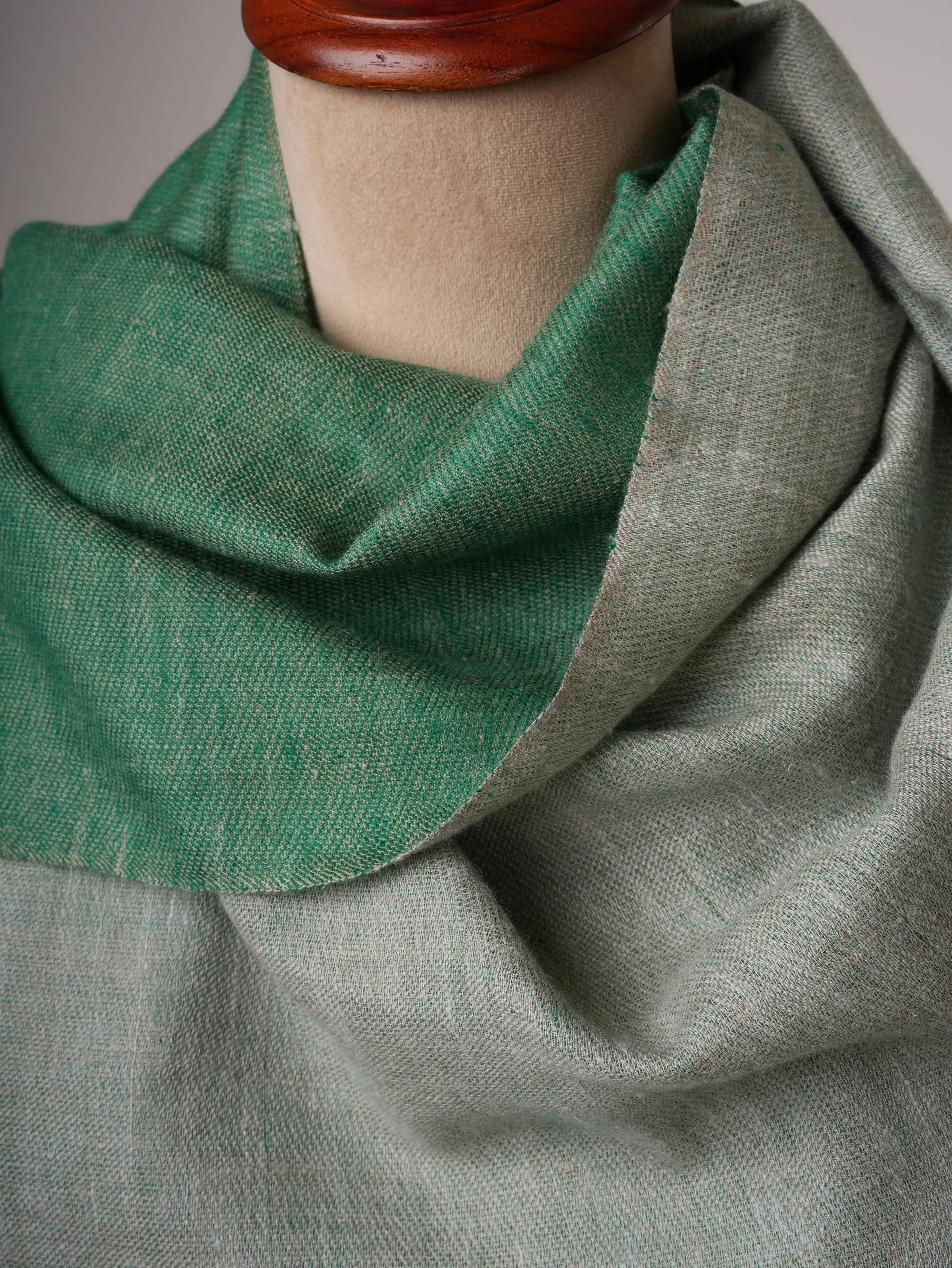 Dual Shade Handloomed Soft Pashmina Shawl – Luxury Kashmiri Wrap Shahkaar