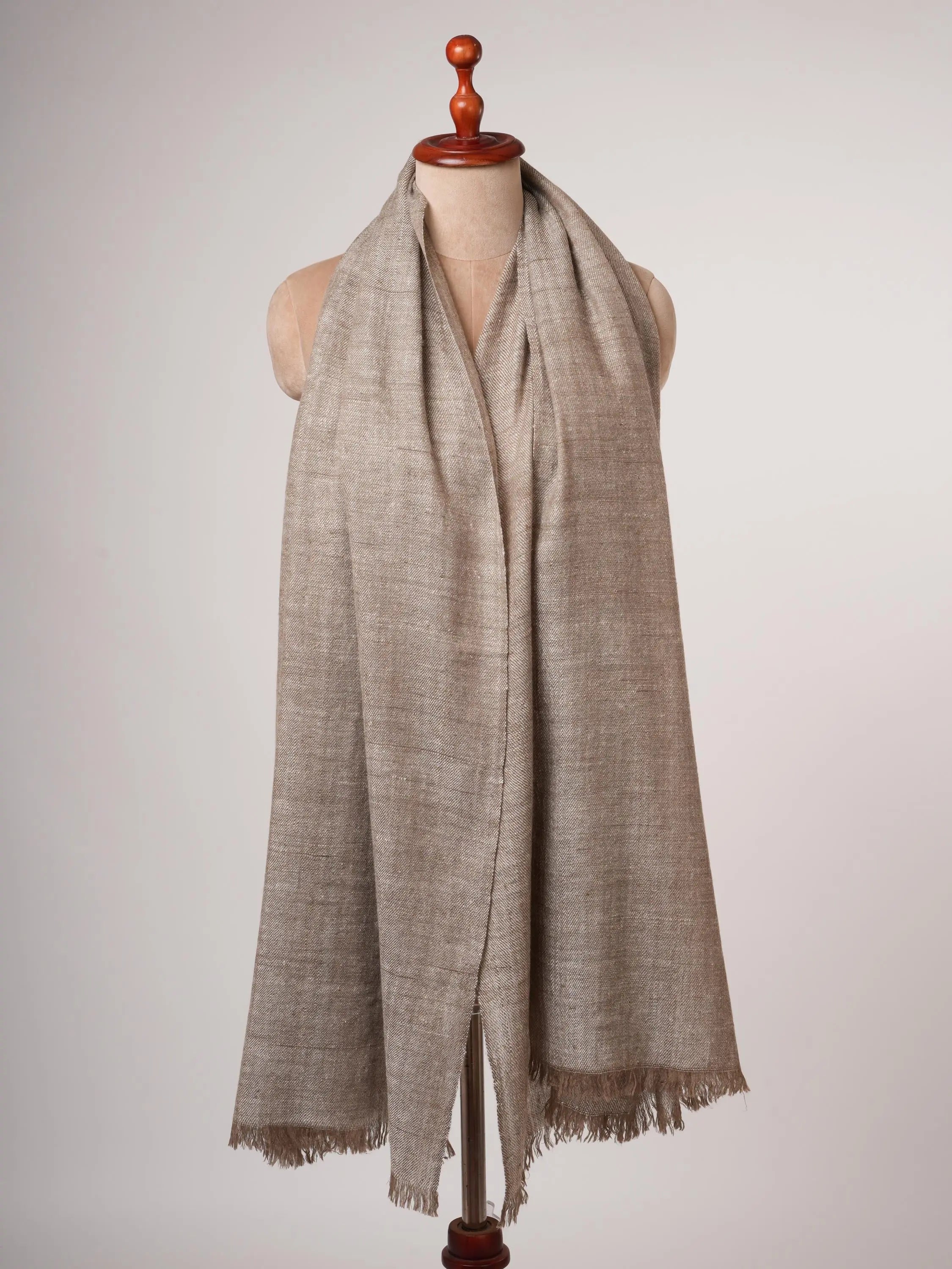 GI Certified Pashmina Cashmere Wrap Shawl | Hand Spun & Handwoven on Loom | Authentic Kashmiri Cashmere | Luxury Pashmina Shawl | Shahkaar Shahkaar