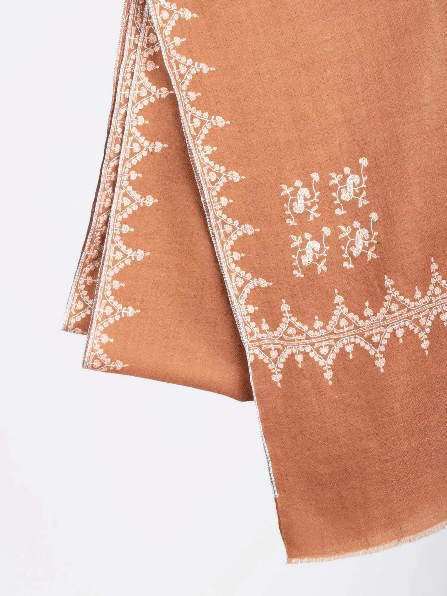 Hand Embroidered Festival Cashmere Wrap - VINCENNES Shahkaar