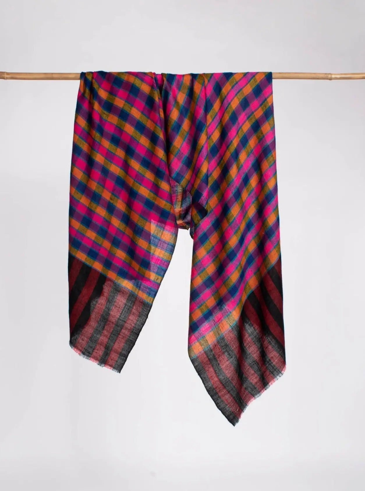 Handloomed Cashmere Stole- EPPING Shahkaar