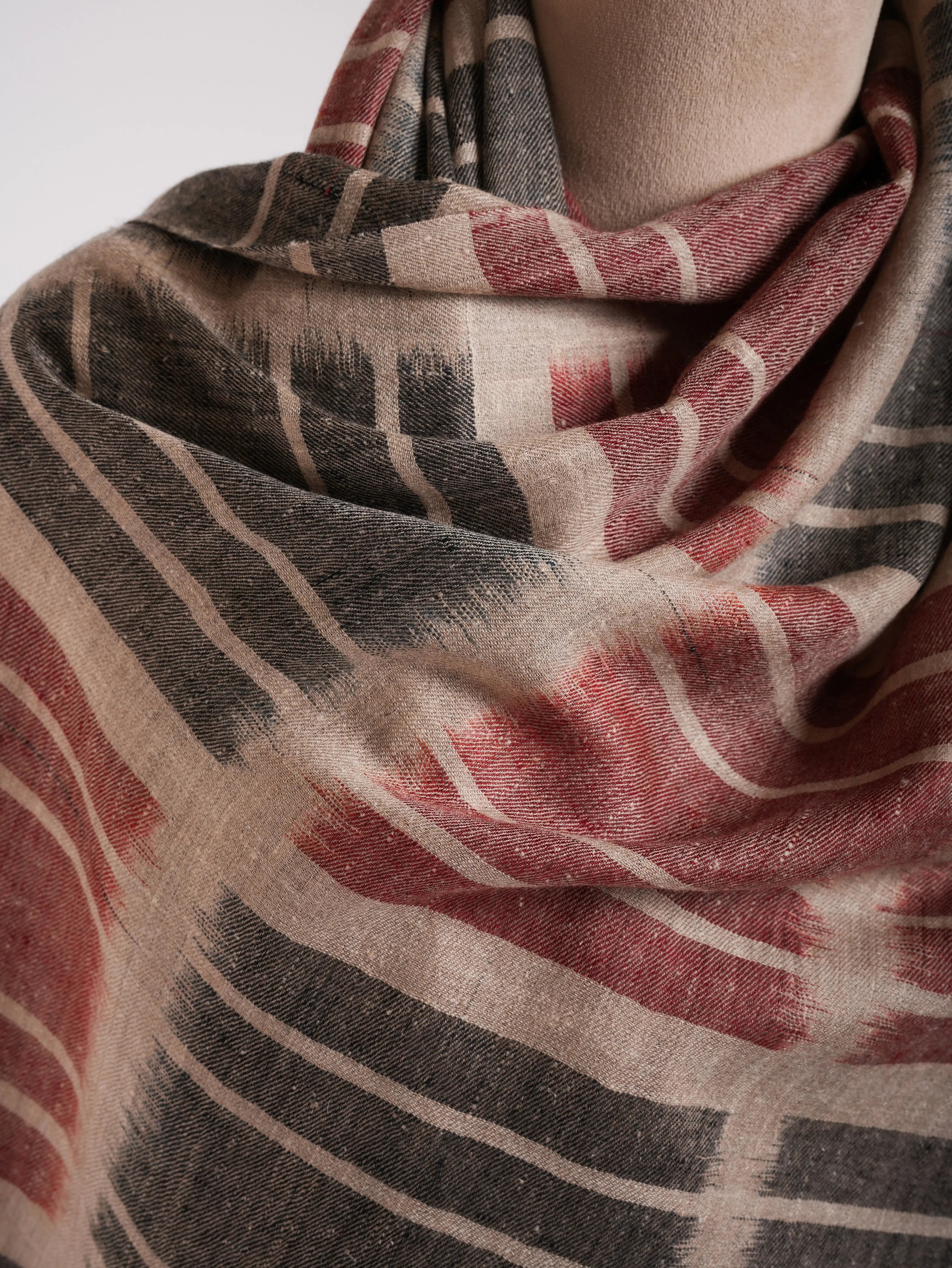 Handloomed Soft Pure Pashmina Shawl Shahkaar