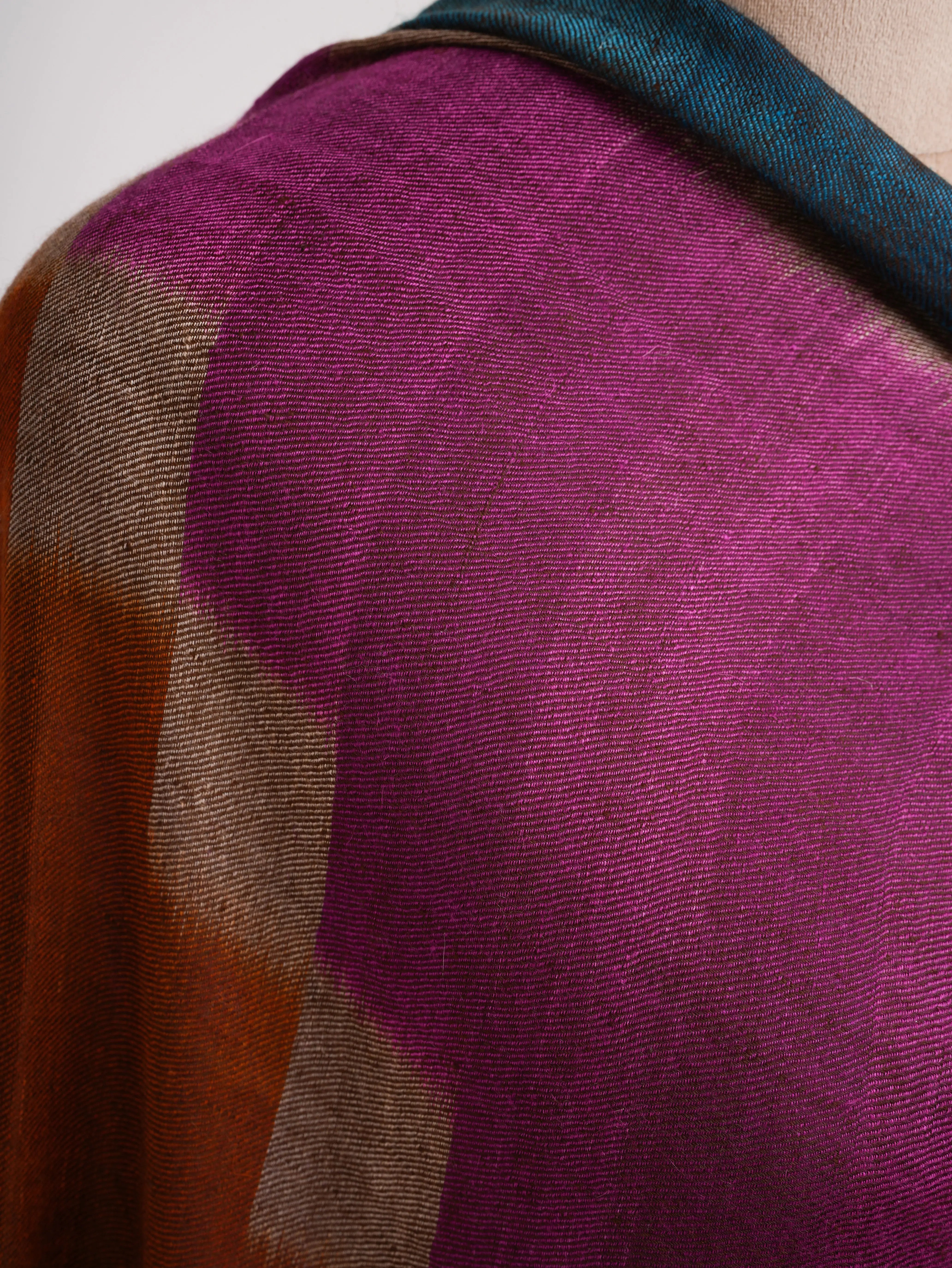 Handwoven Contemporary Kashmiri Pashmina Shawl Shahkaar