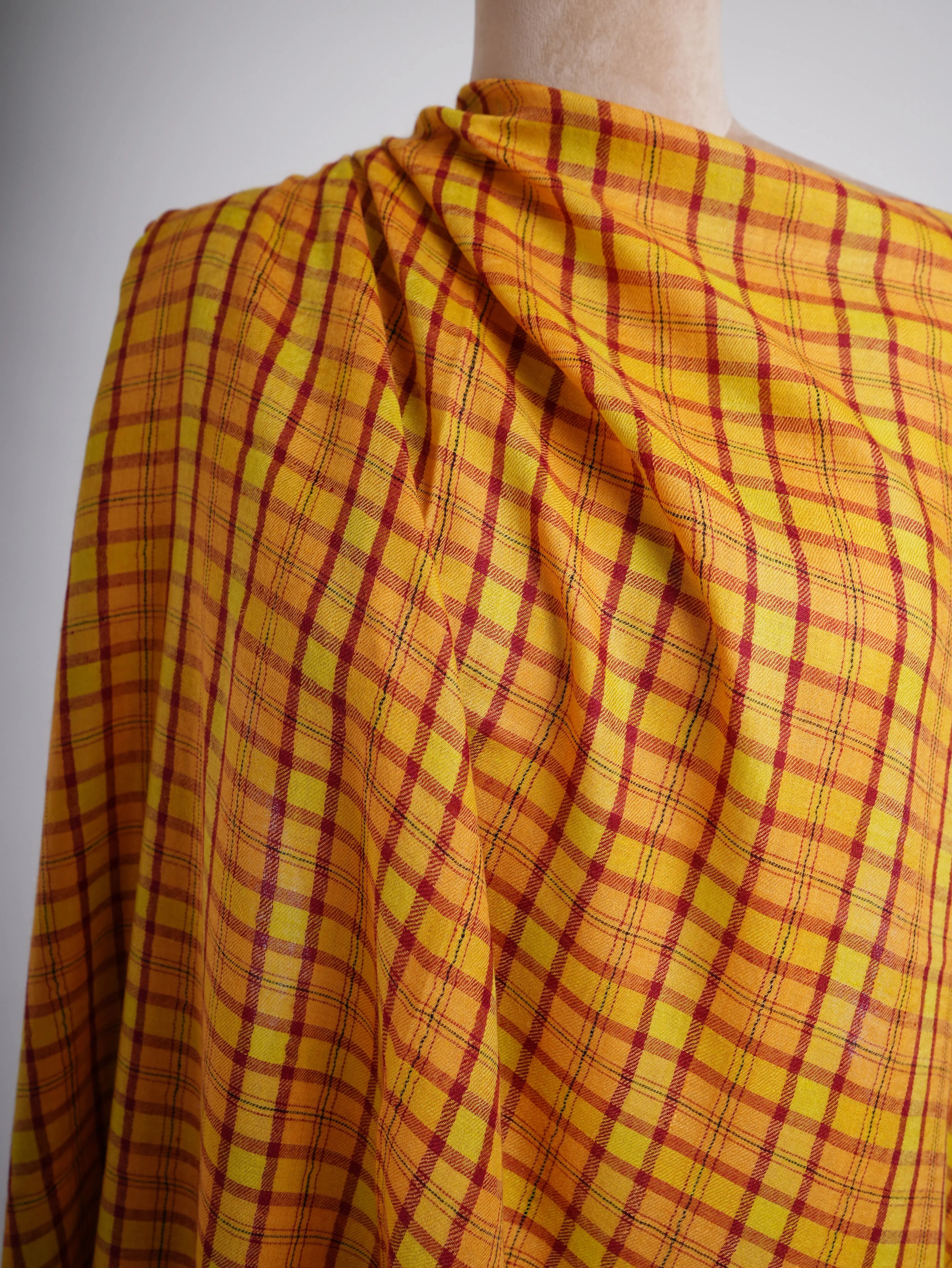 Handwoven Pure Pashmina Shawl from Kashmir Shahkaar