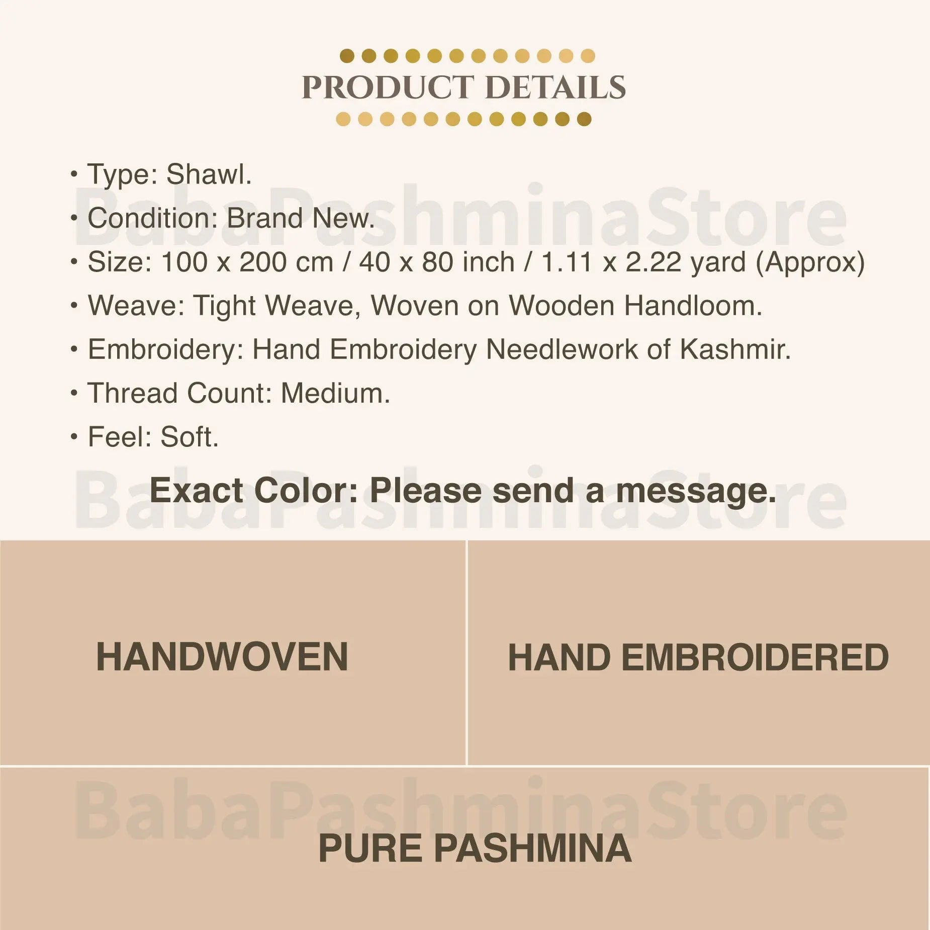 Khusboo Exclusive Dual Shade Reversible, Sozni Embroidery Pashmina Shawl, 40x80" Shahkaar