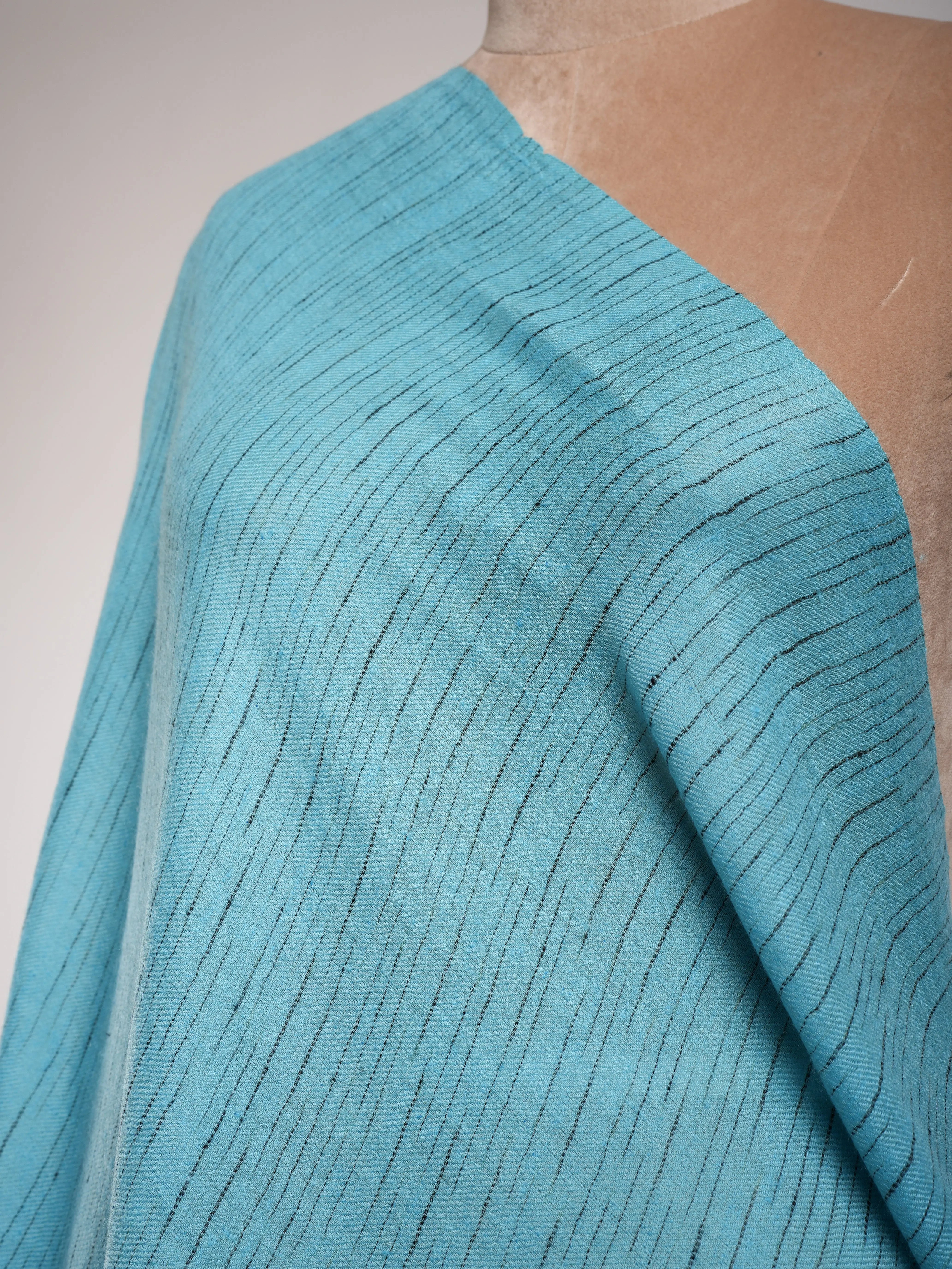 Minimalistic Stripe Festival Cashmere Scarf Shahkaar