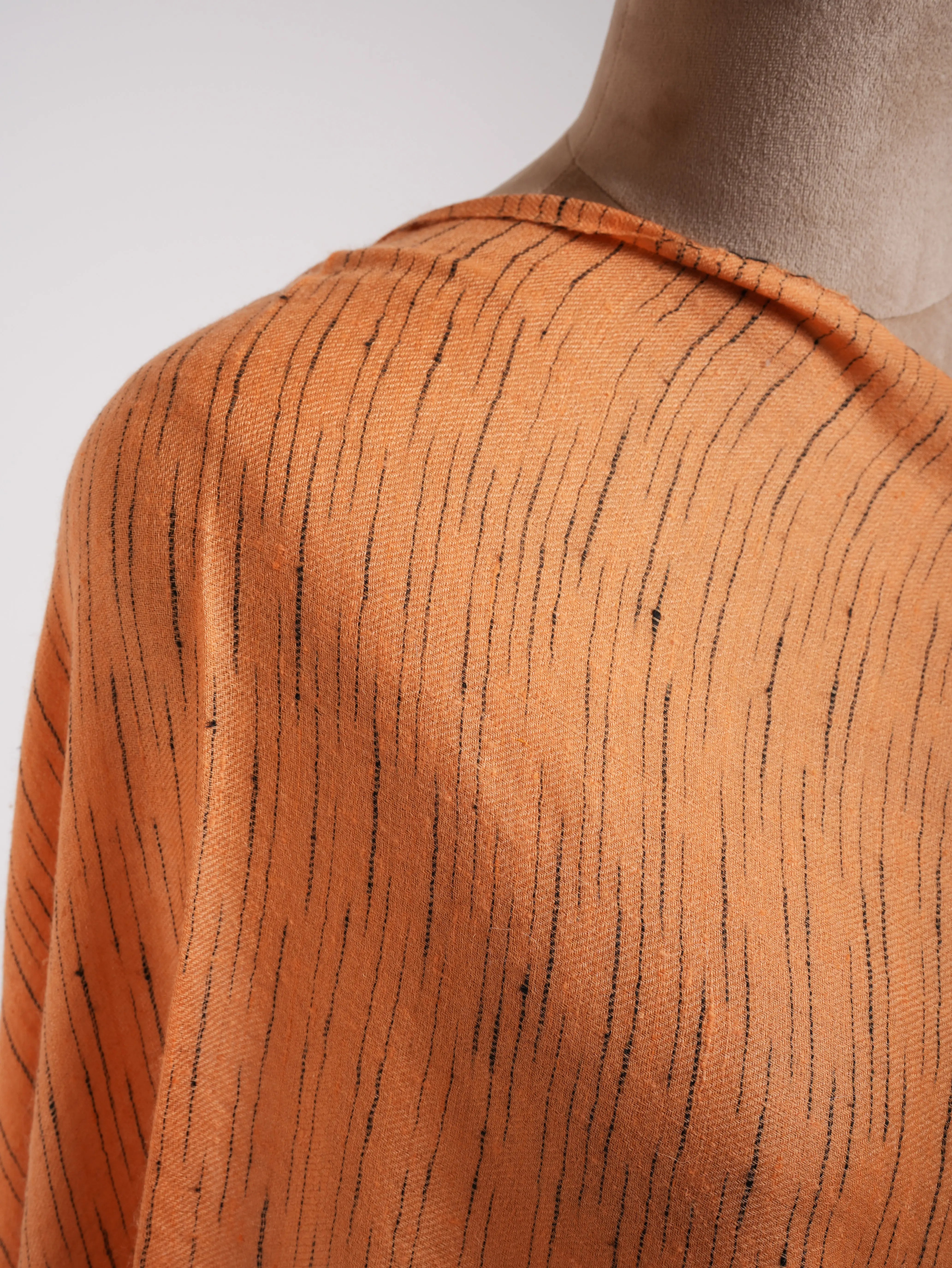 Minimalistic Stripe Festival Cashmere Scarf Shahkaar