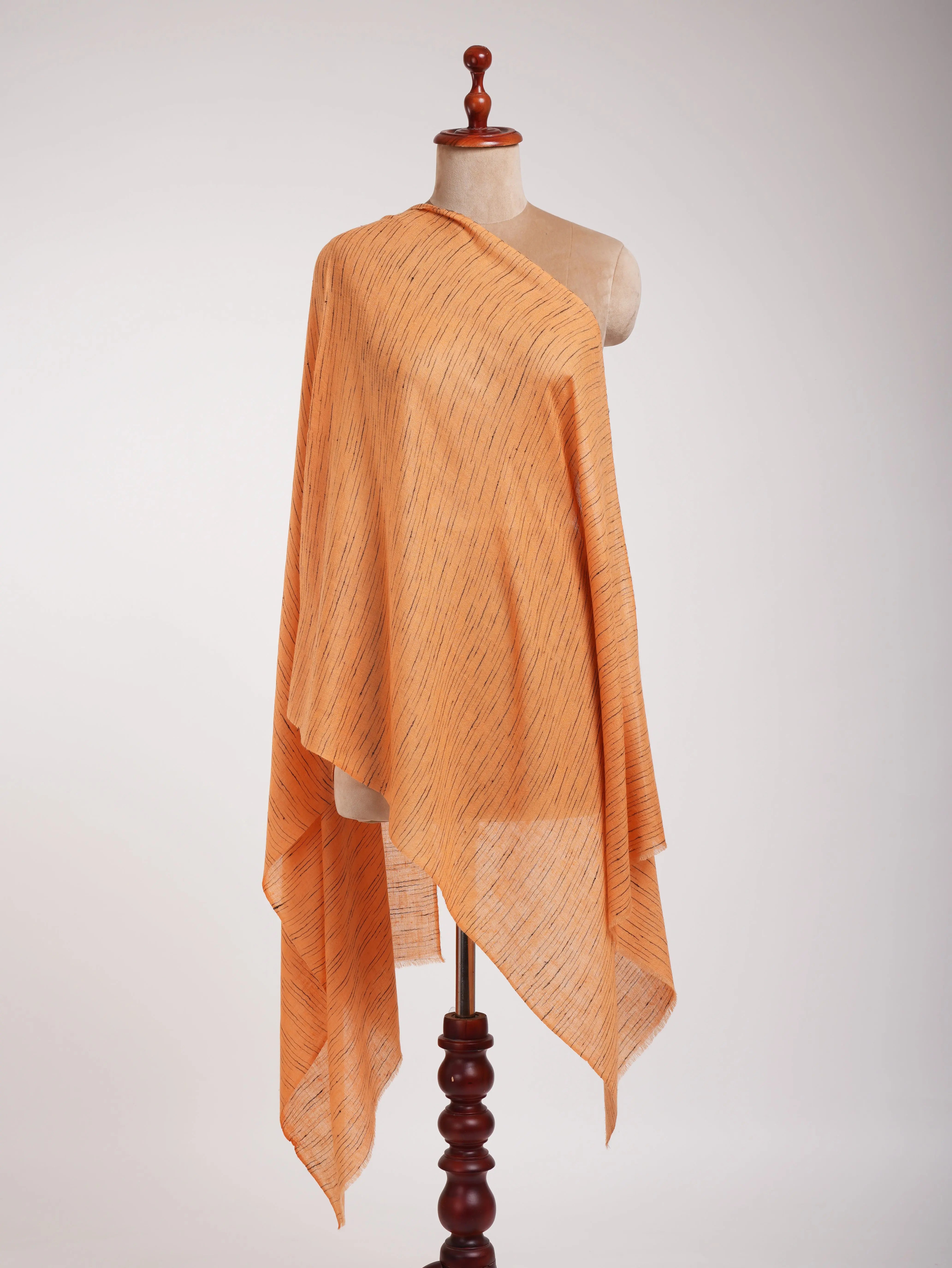 Minimalistic Stripe Festival Cashmere Scarf Shahkaar