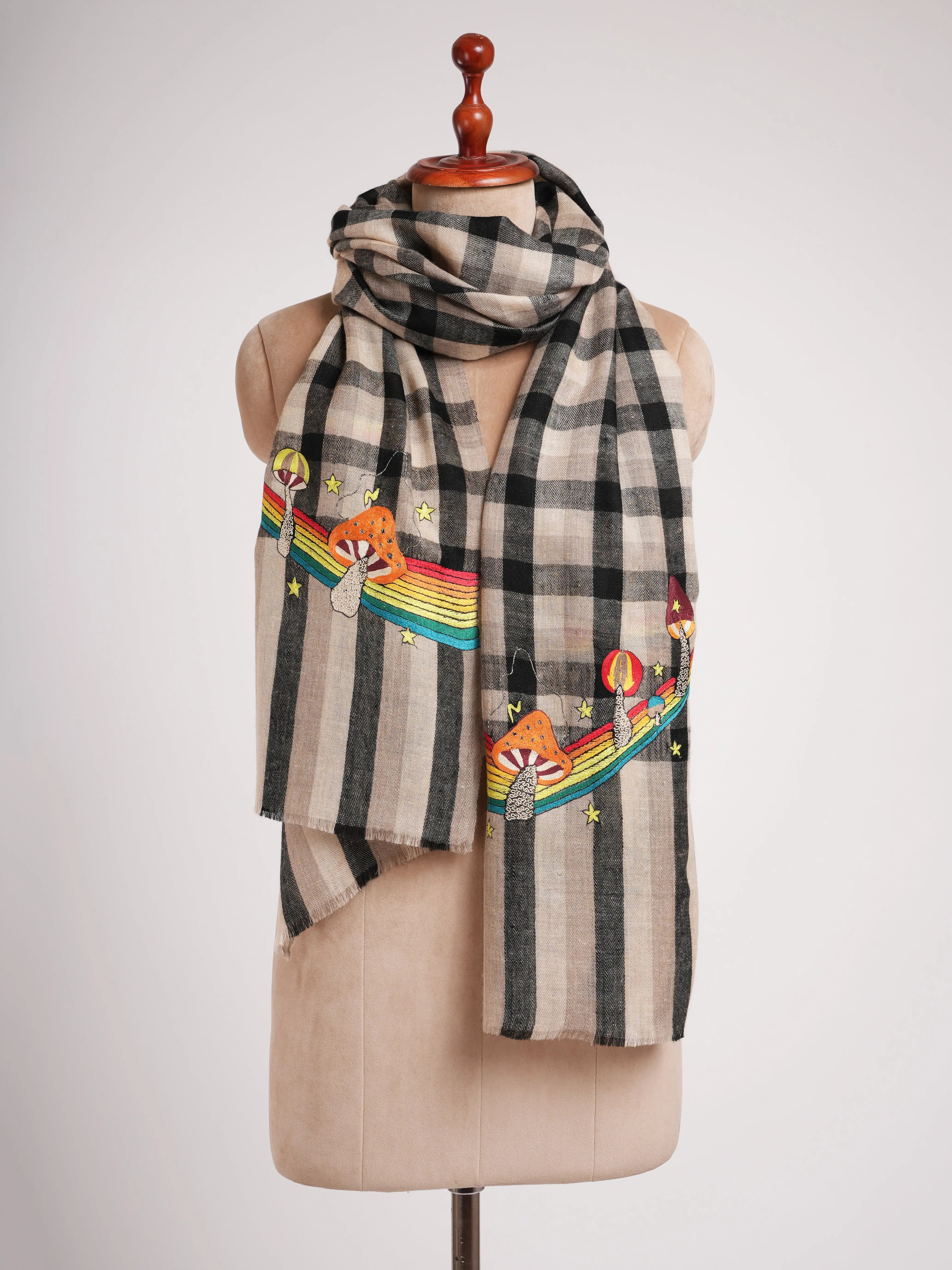 Modern Palldar Mushrooms Cashmere - RIVERTON Shahkaar