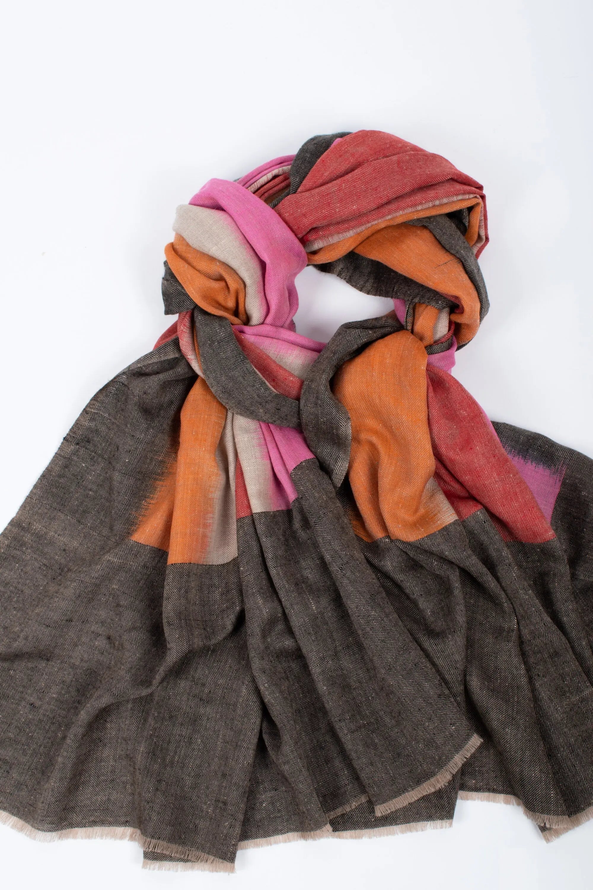 Modern Shawls, Fine Cashmere Scarves, Ekat Wraps, Boho Clothing, Soft Shawls, Winter Pashmina, 40x80" - RAPIDS Shahkaar