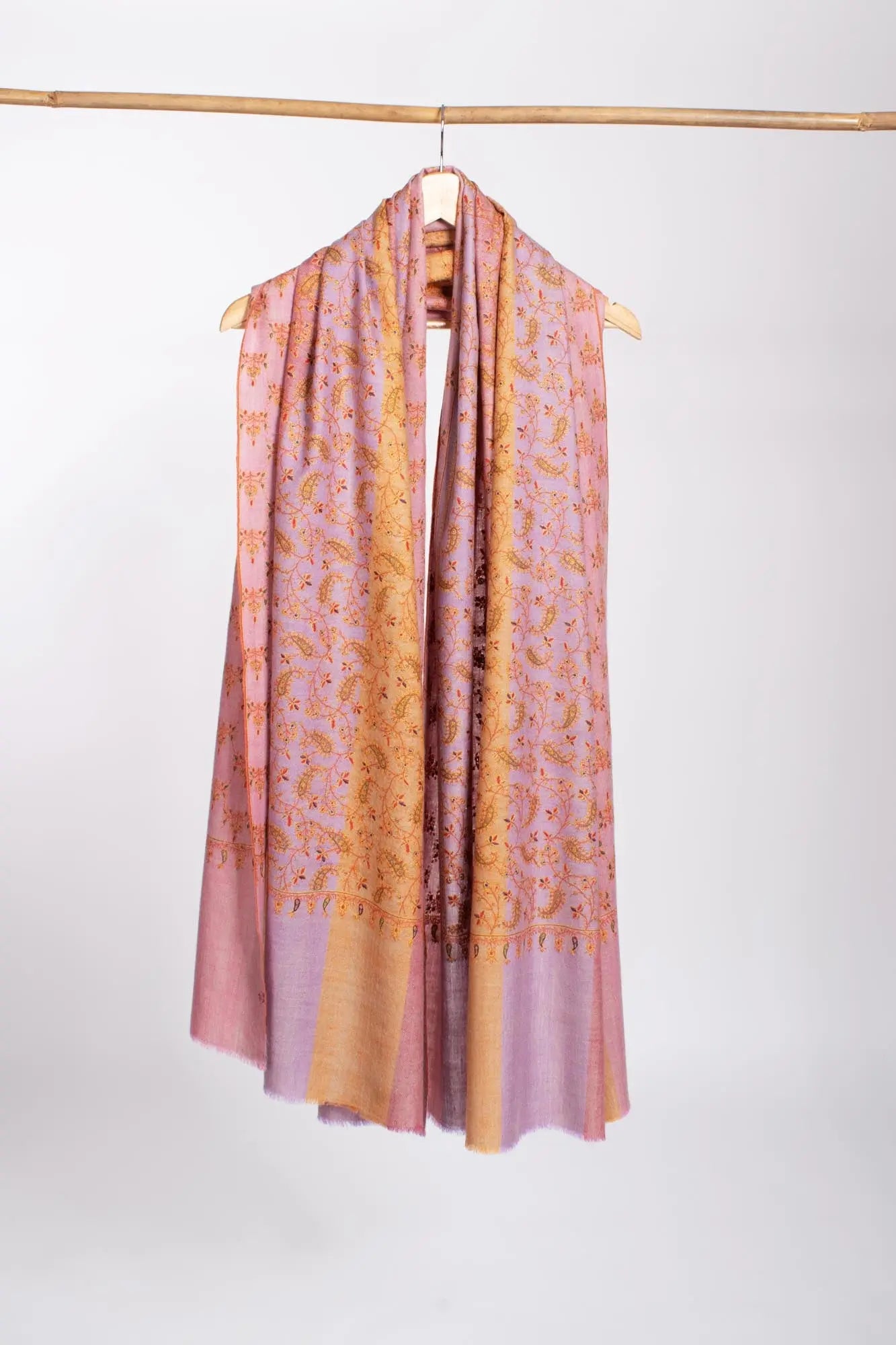 Multi Color Women's Cashmere Shawl - KESWICK Shahkaar