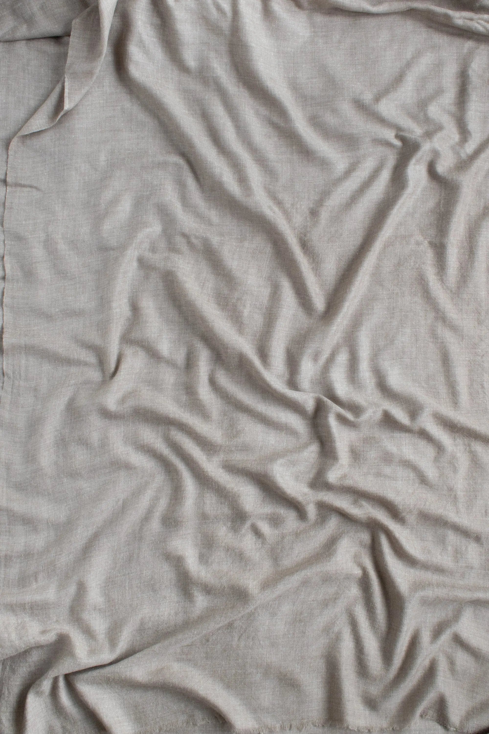 Natural Zati Handwoven Cashmere Fabric | Pure Pashmina by the Yard | Handloom Pashmina | Sustainable Sewing Fabric | DIY Shawl Material Shahkaar