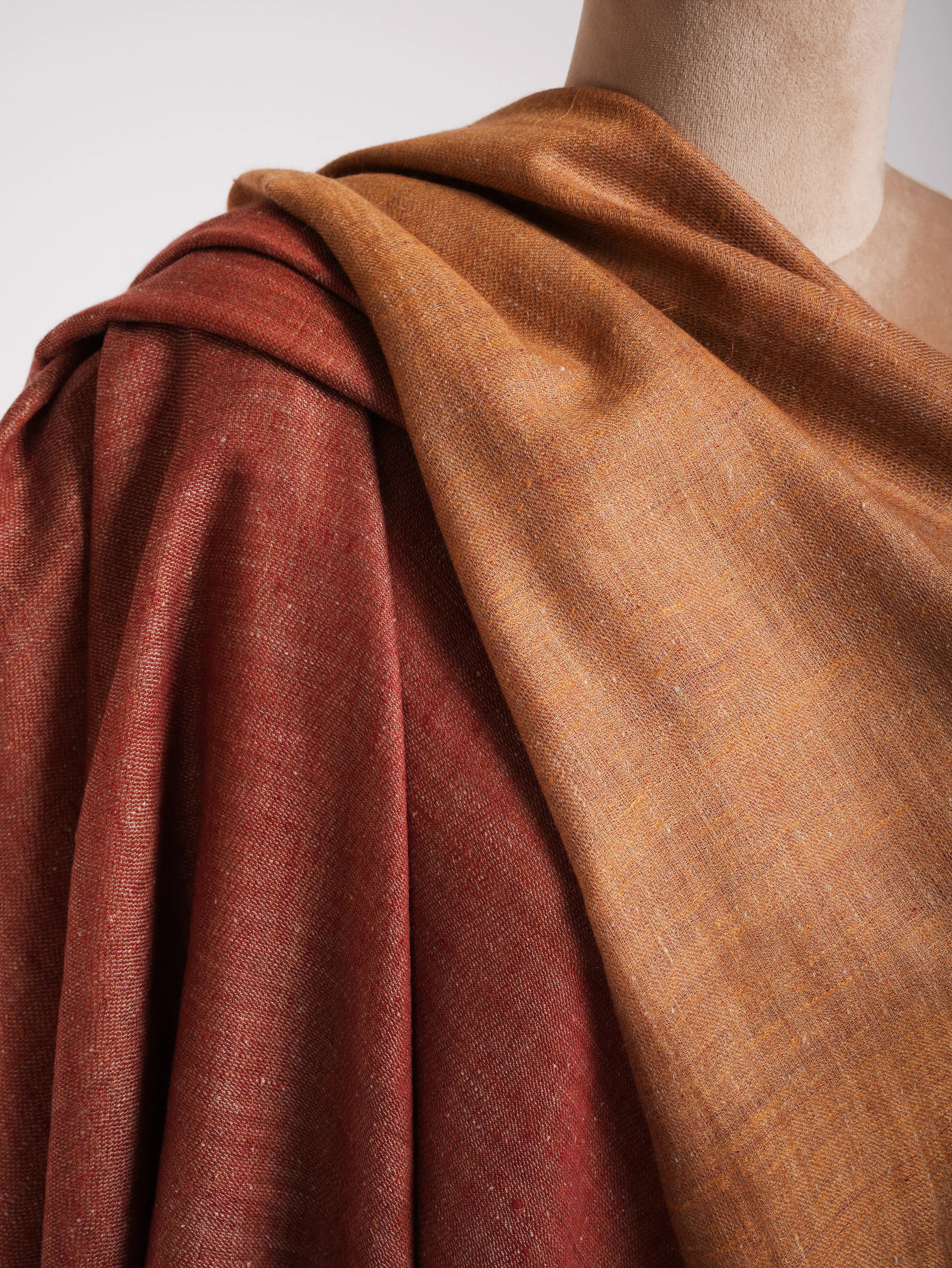 Oversized Rooibos Tea Dual Shade Best Pashmina Wrap Shahkaar