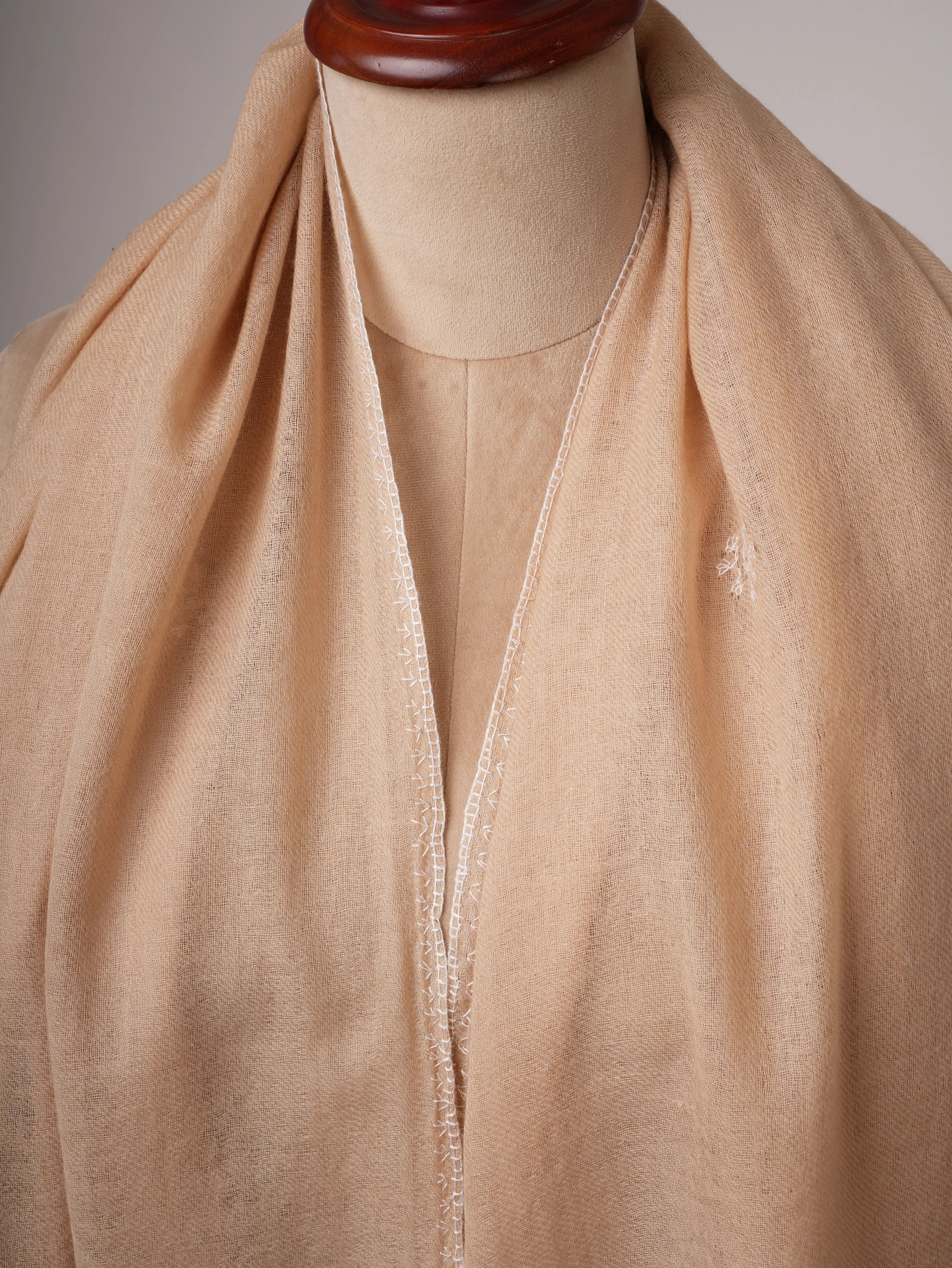 Palla Hand Embroidered Boiled Wool Shawl Shahkaar