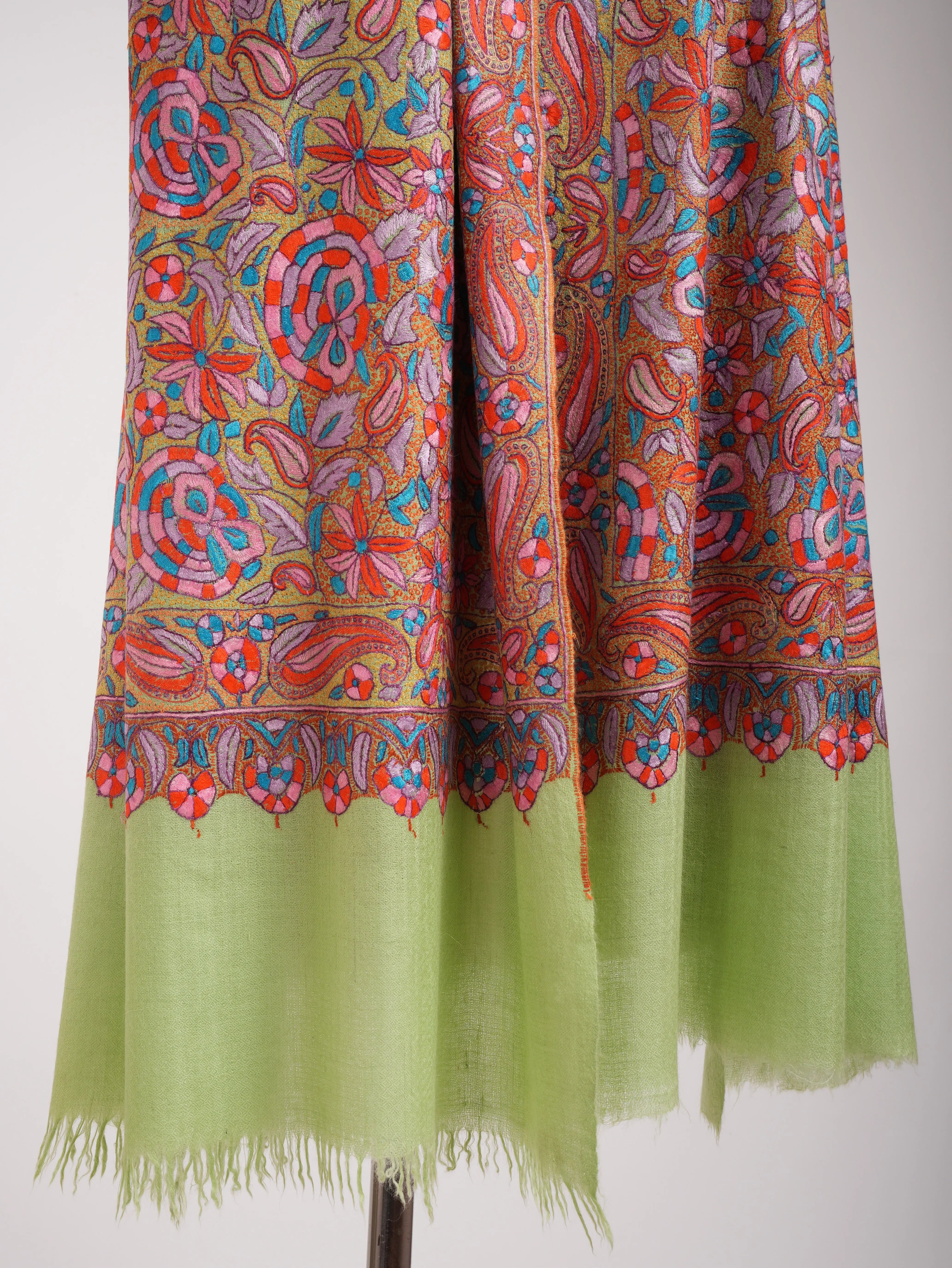 Papermachie Jamavar Handwoven Cashmere Scarf Shahkaar