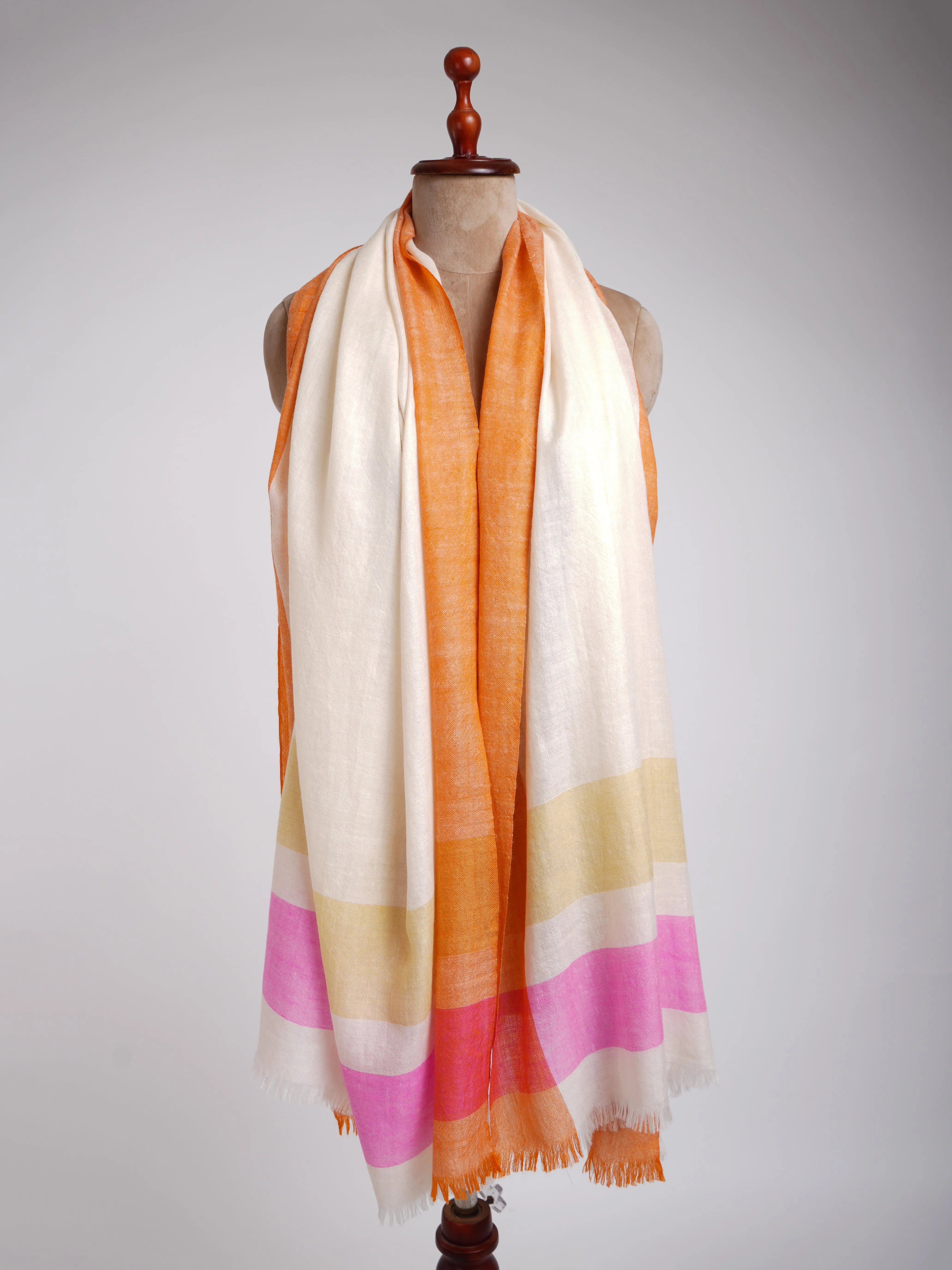 Pashmina Handwoven Fresh Look Shawl Shahkaar