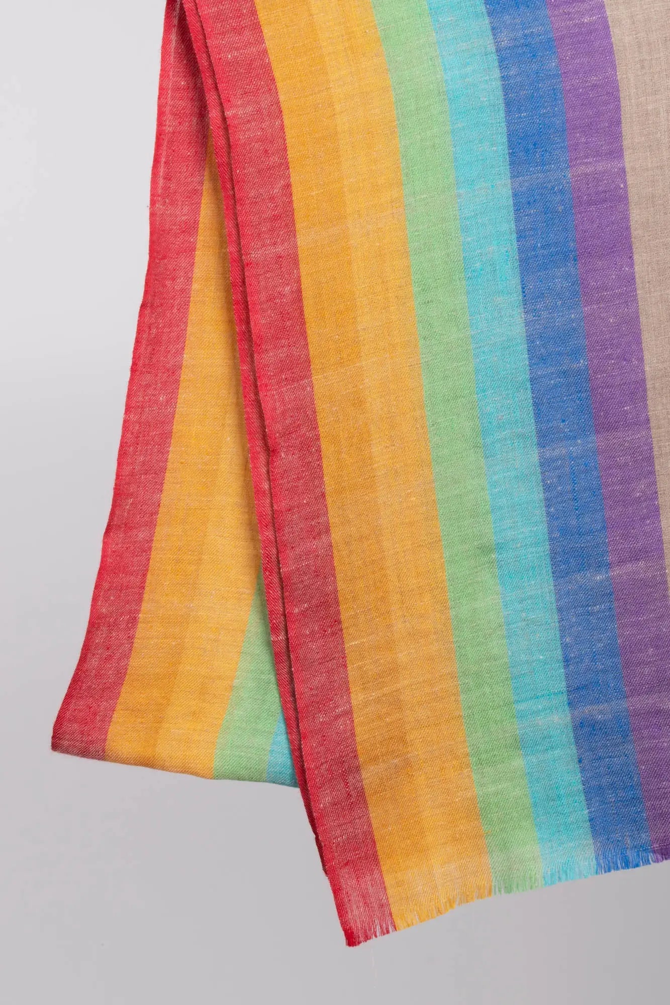 Rainbow Pashmina Scarf - SKYLINE Shahkaar