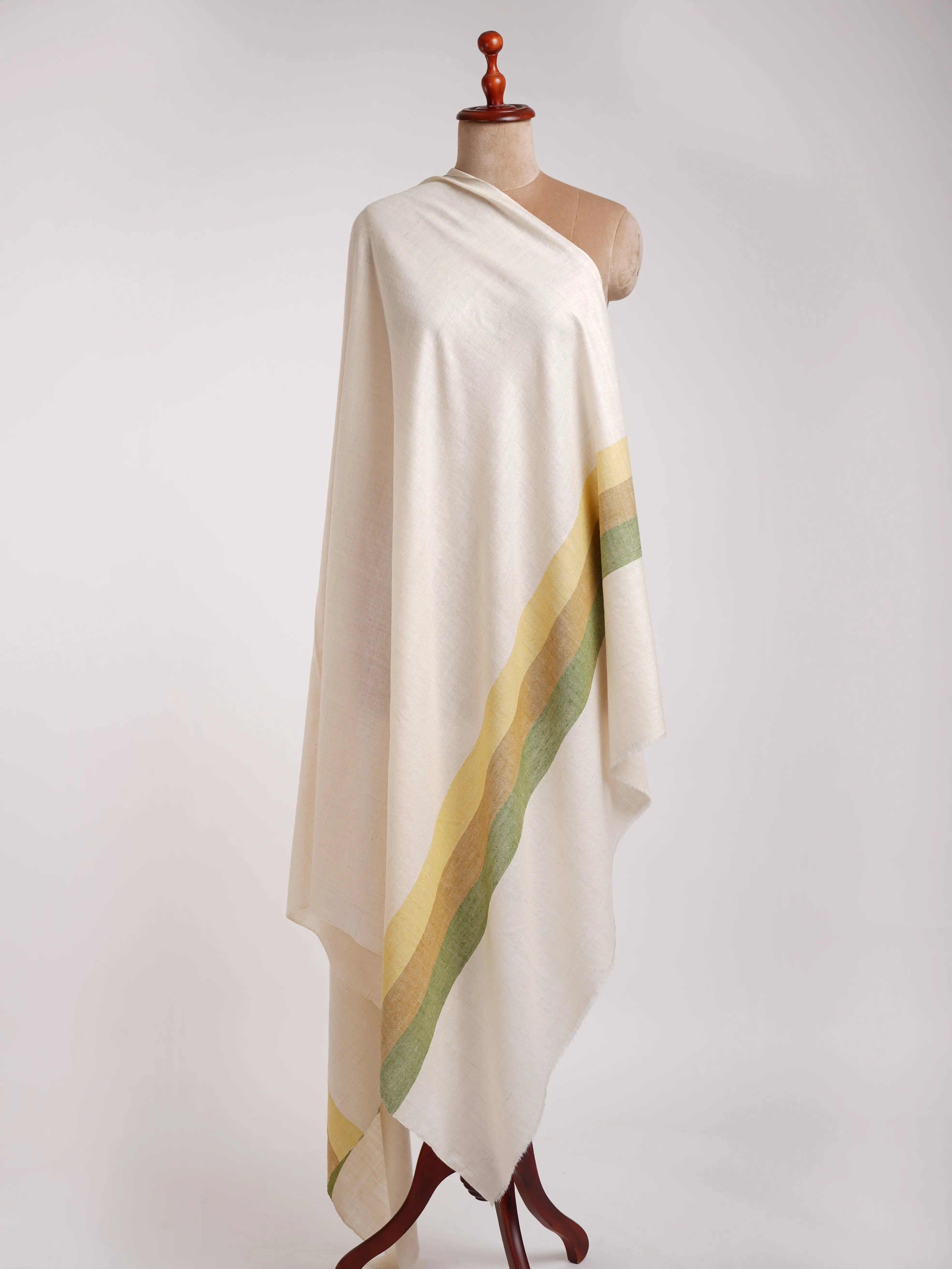 Safari Stripes Indian Pashmina Wrap Shahkaar