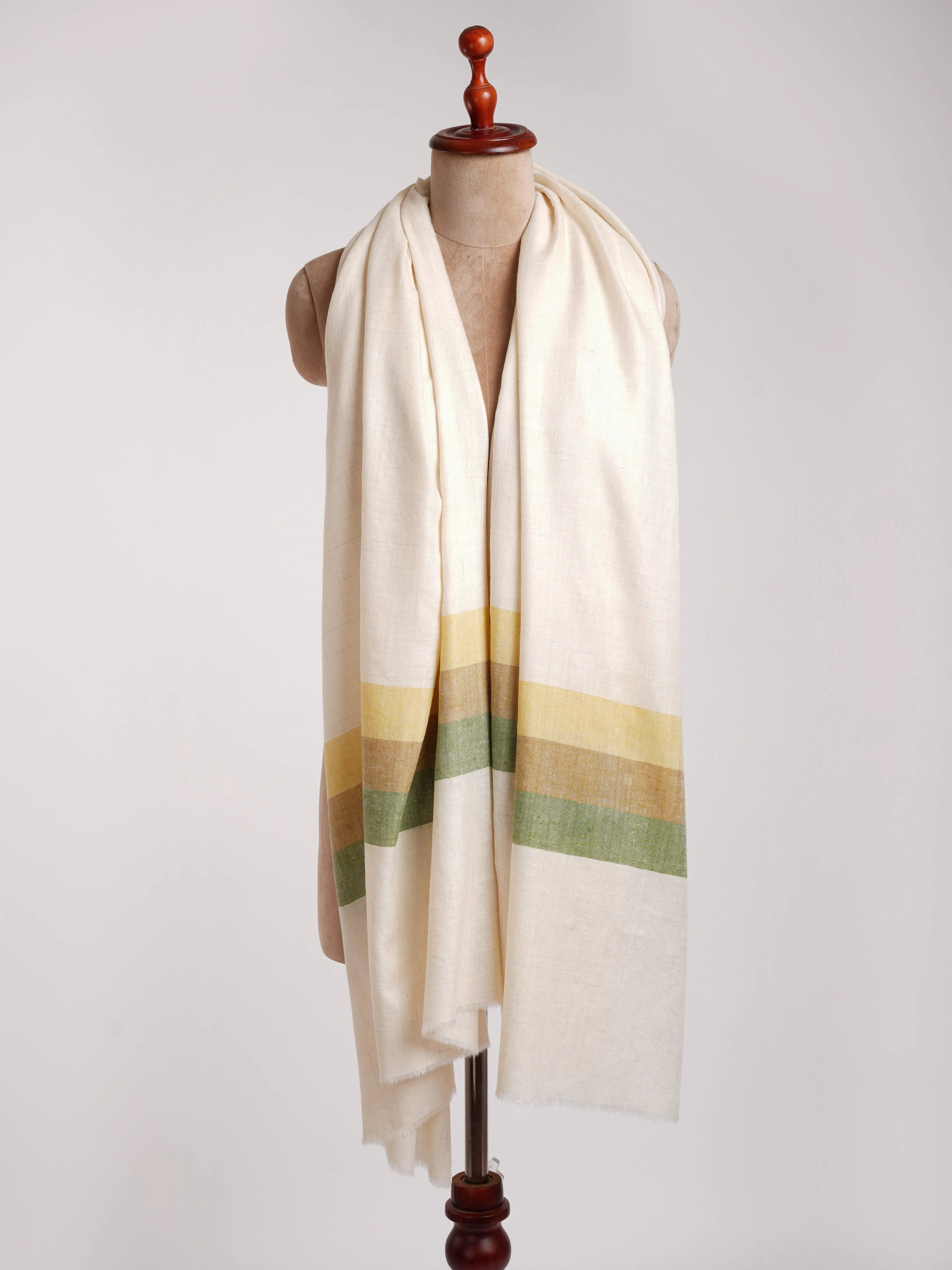 Safari Stripes Indian Pashmina Wrap Shahkaar