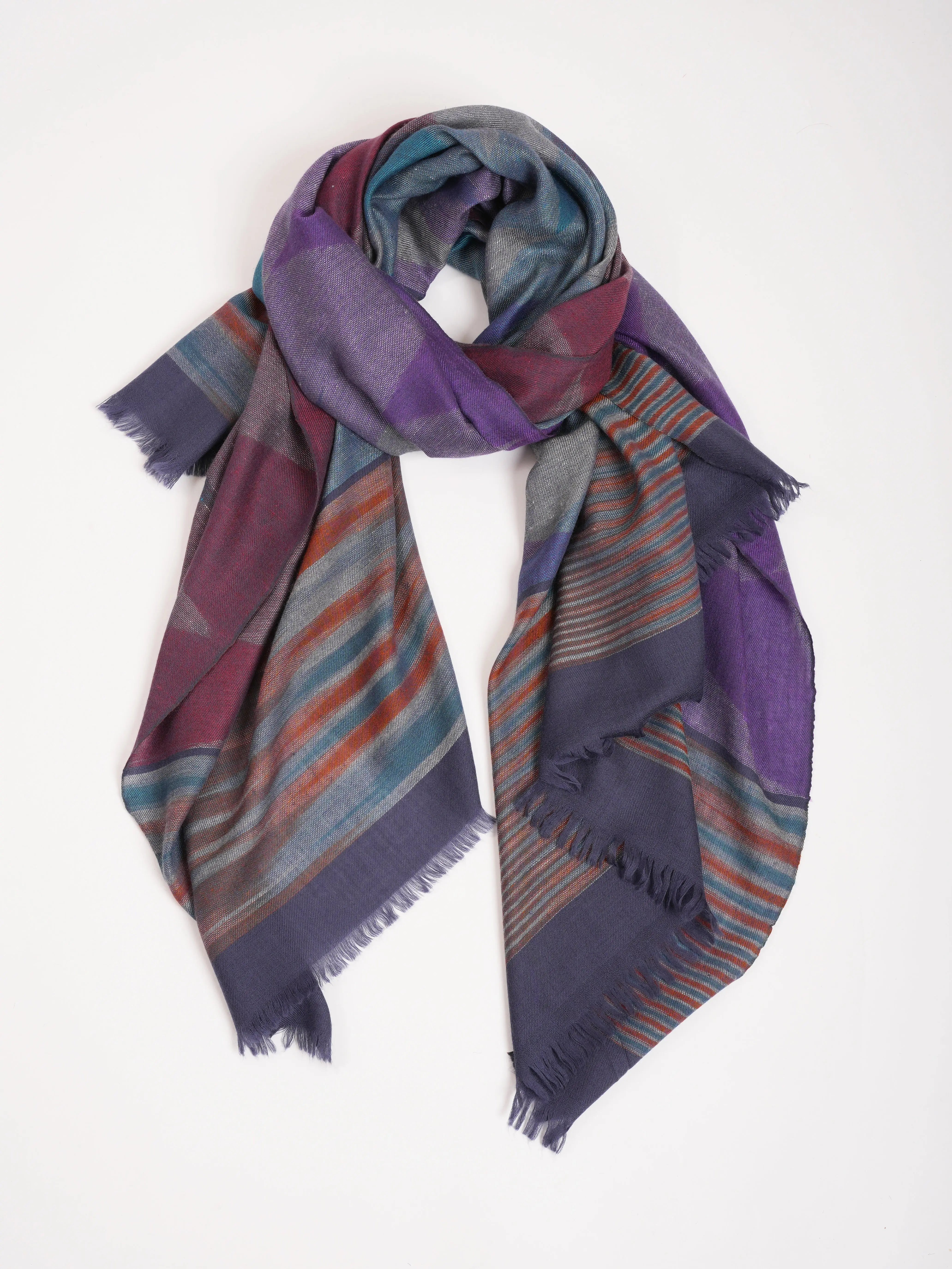 Soft and Lightweight Pure Pashmina Shawl Shahkaar