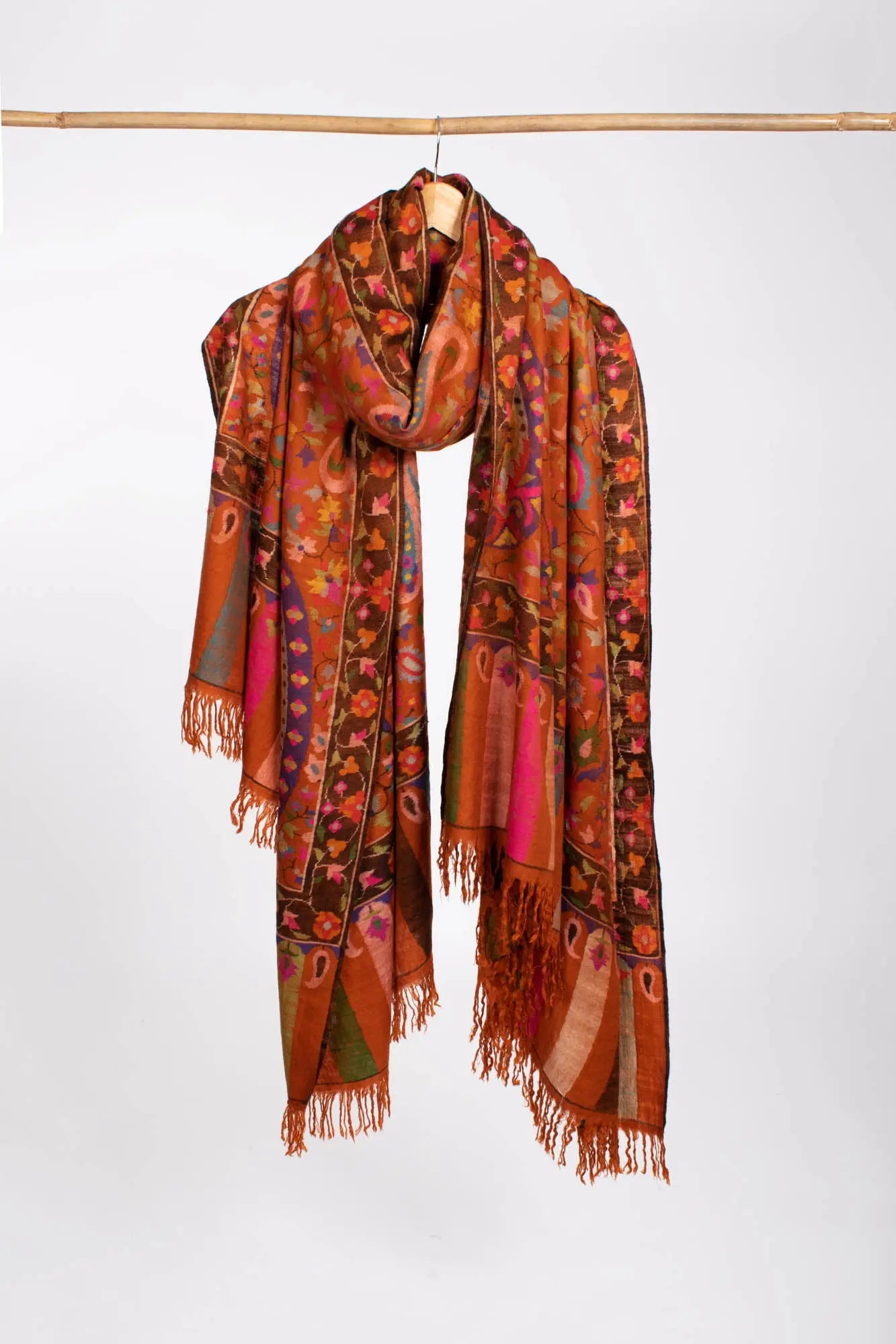 Super XL Kani Pashmina Shawl - CORTEZ Shahkaar
