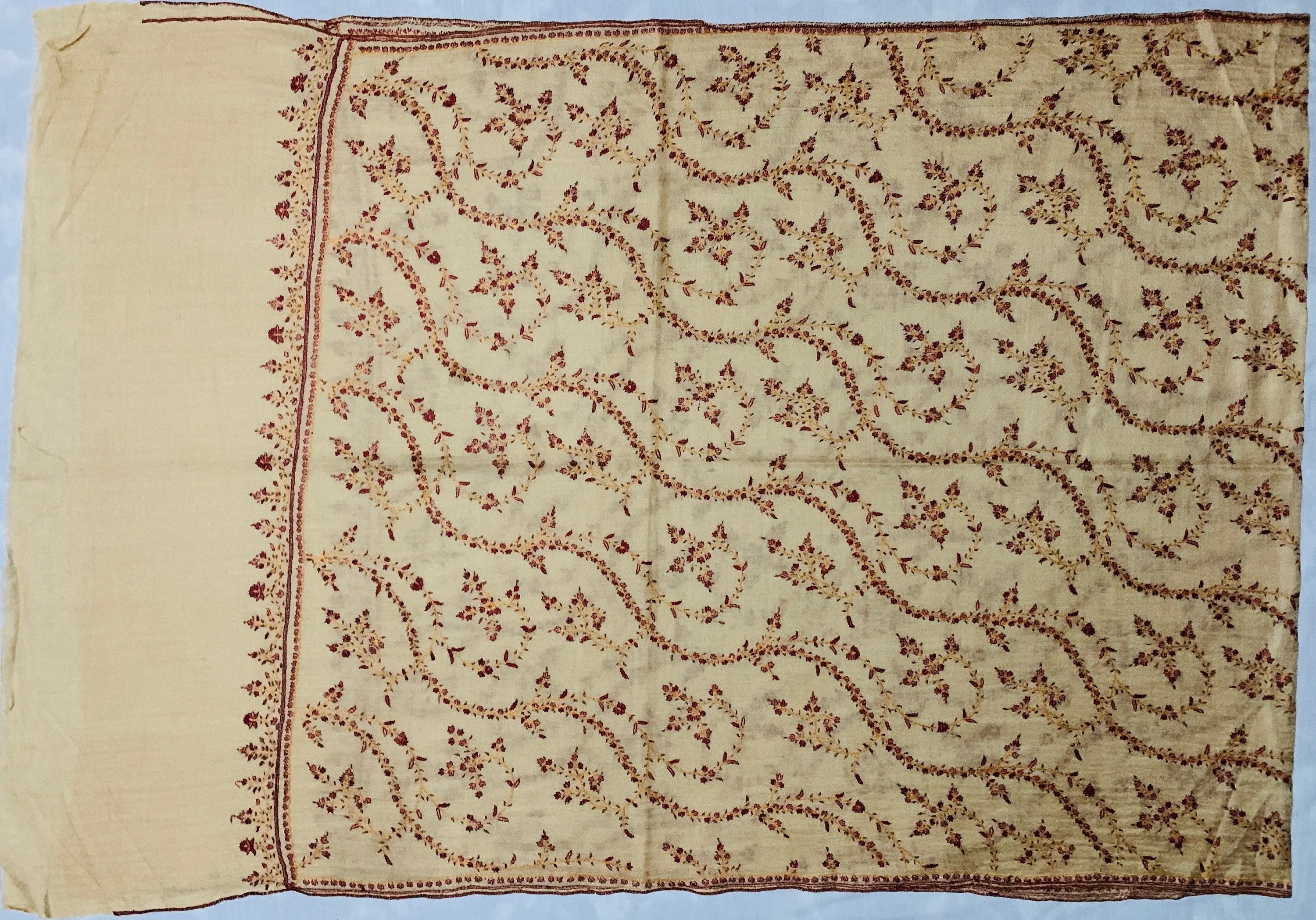 THE GREAT WINTERSALE Cashmere Pashmina Hand Embroidery Scarf Shahkaar