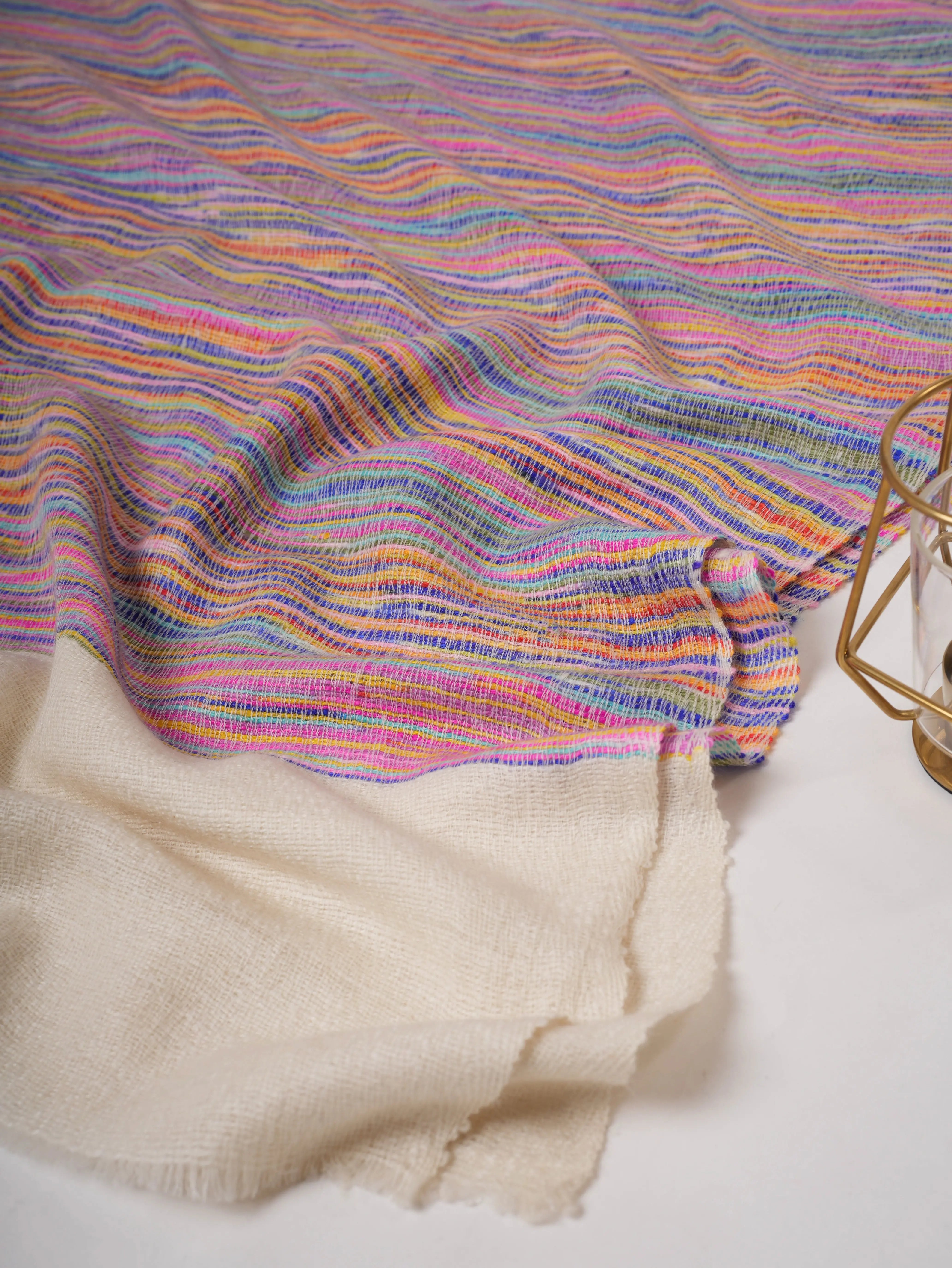 Thick Buttersoft Handloomed Cashmere Scarf – Authentic Warmth Shahkaar