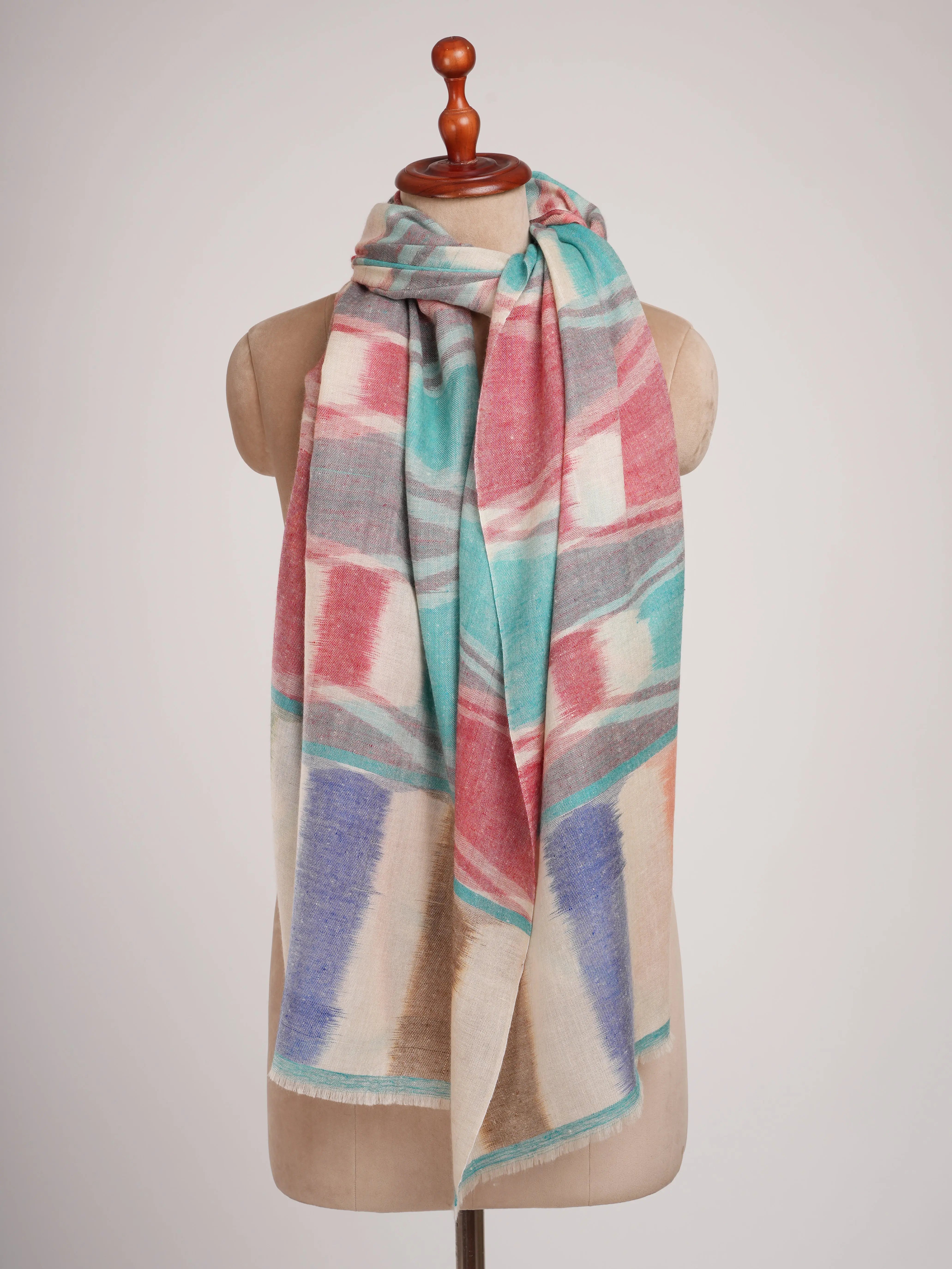 Workwear Soft Featherlight Authentic Pashmina Shawl Shahkaar