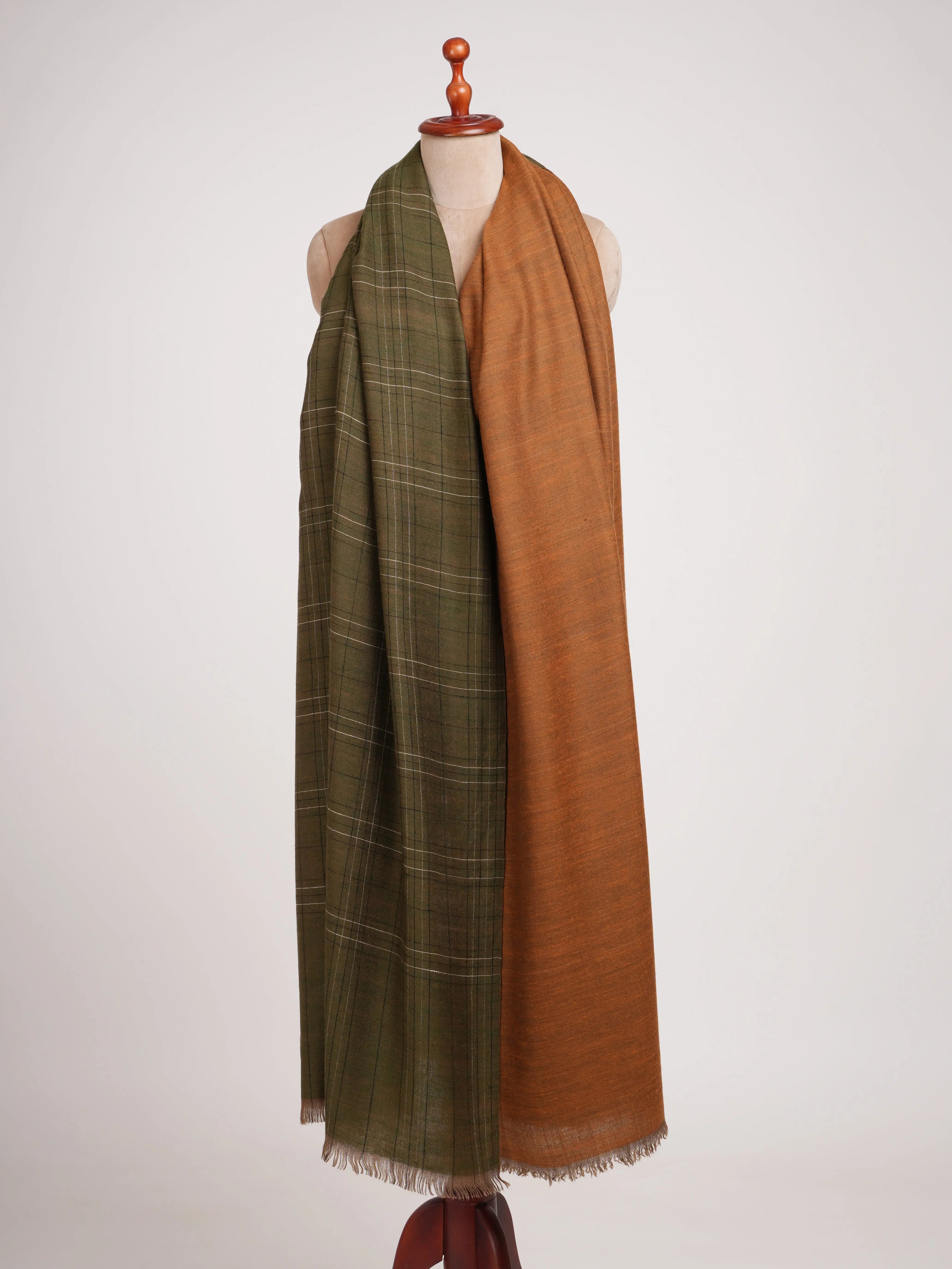XL Dual shade Soft and Cozy XL Pashmina Shahkaar