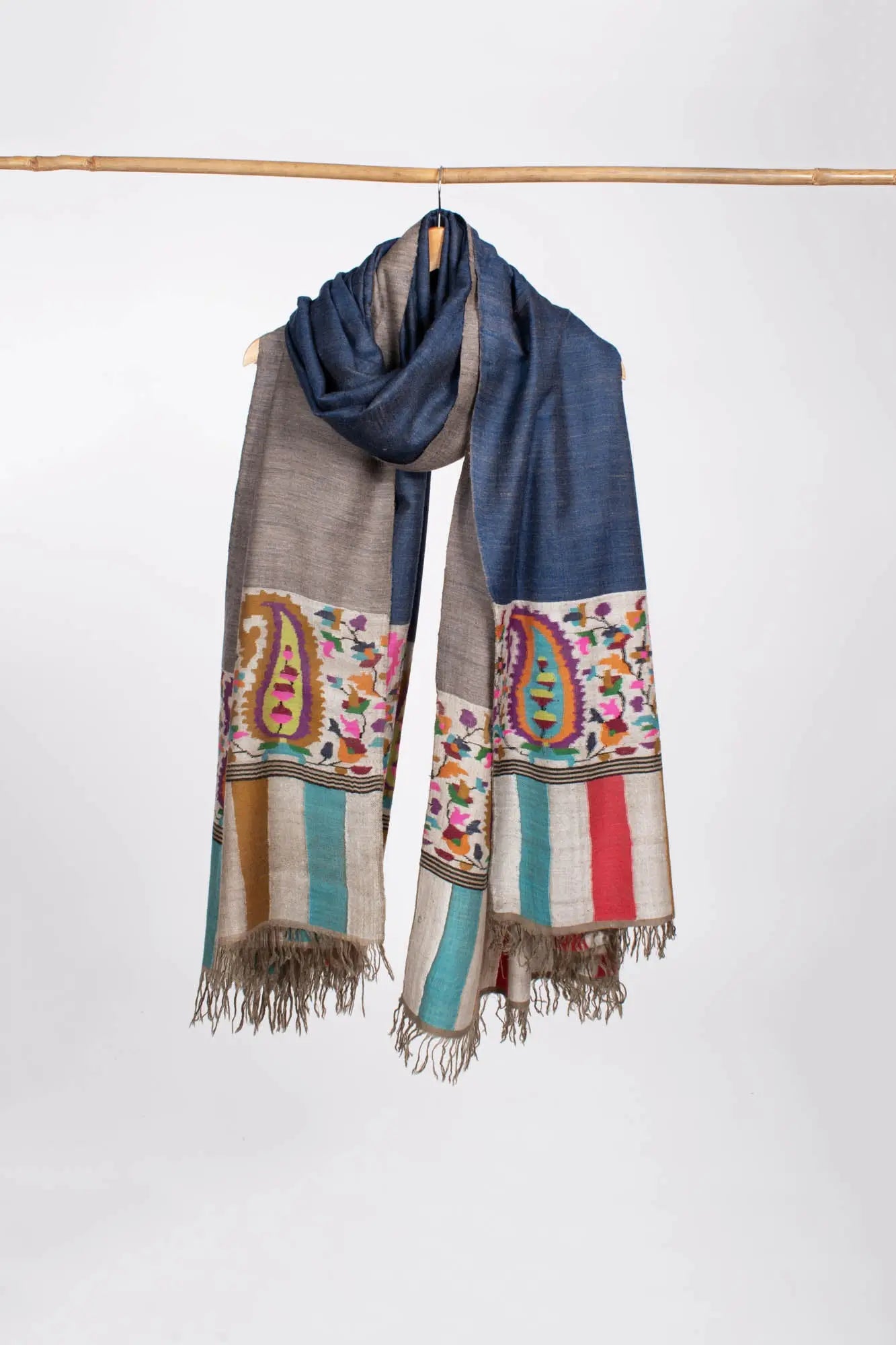 XL Kani Dual Shade Pashmina - KAPAA Shahkaar