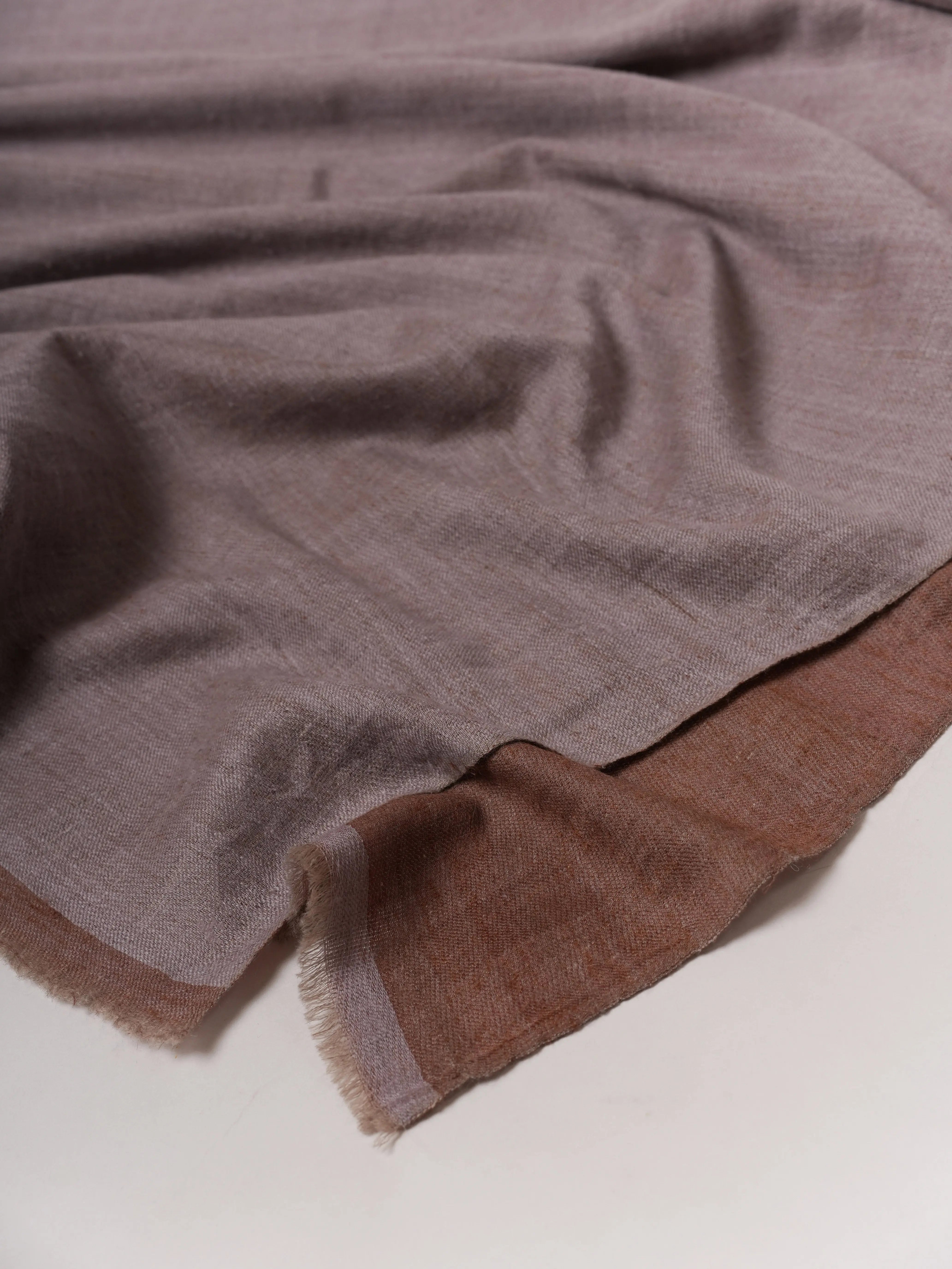 Baby Soft Authentic Two Tone Handwoven Pashmina Shawl