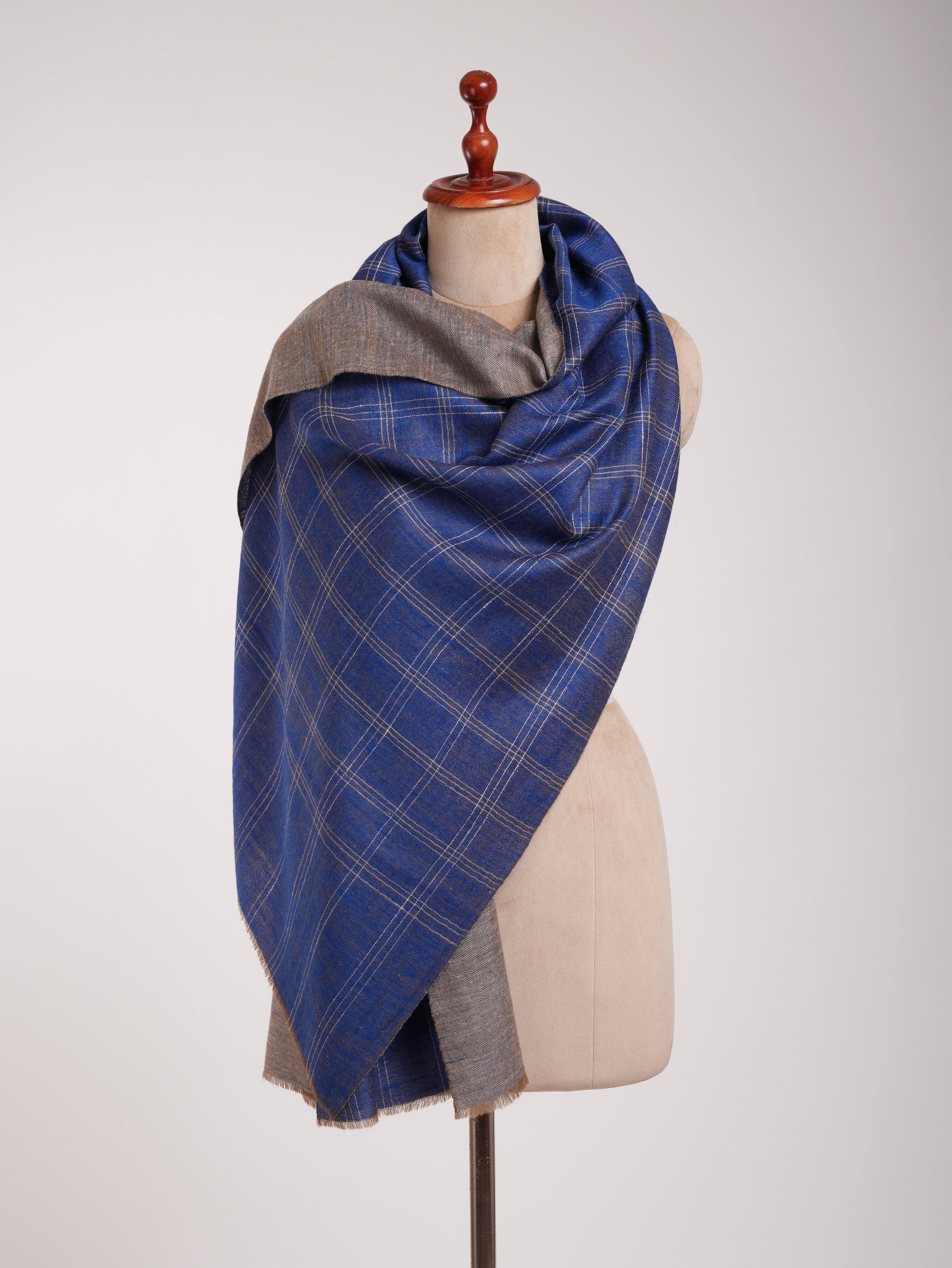 Dorukha Handloomed Indian Cashmere Wrap