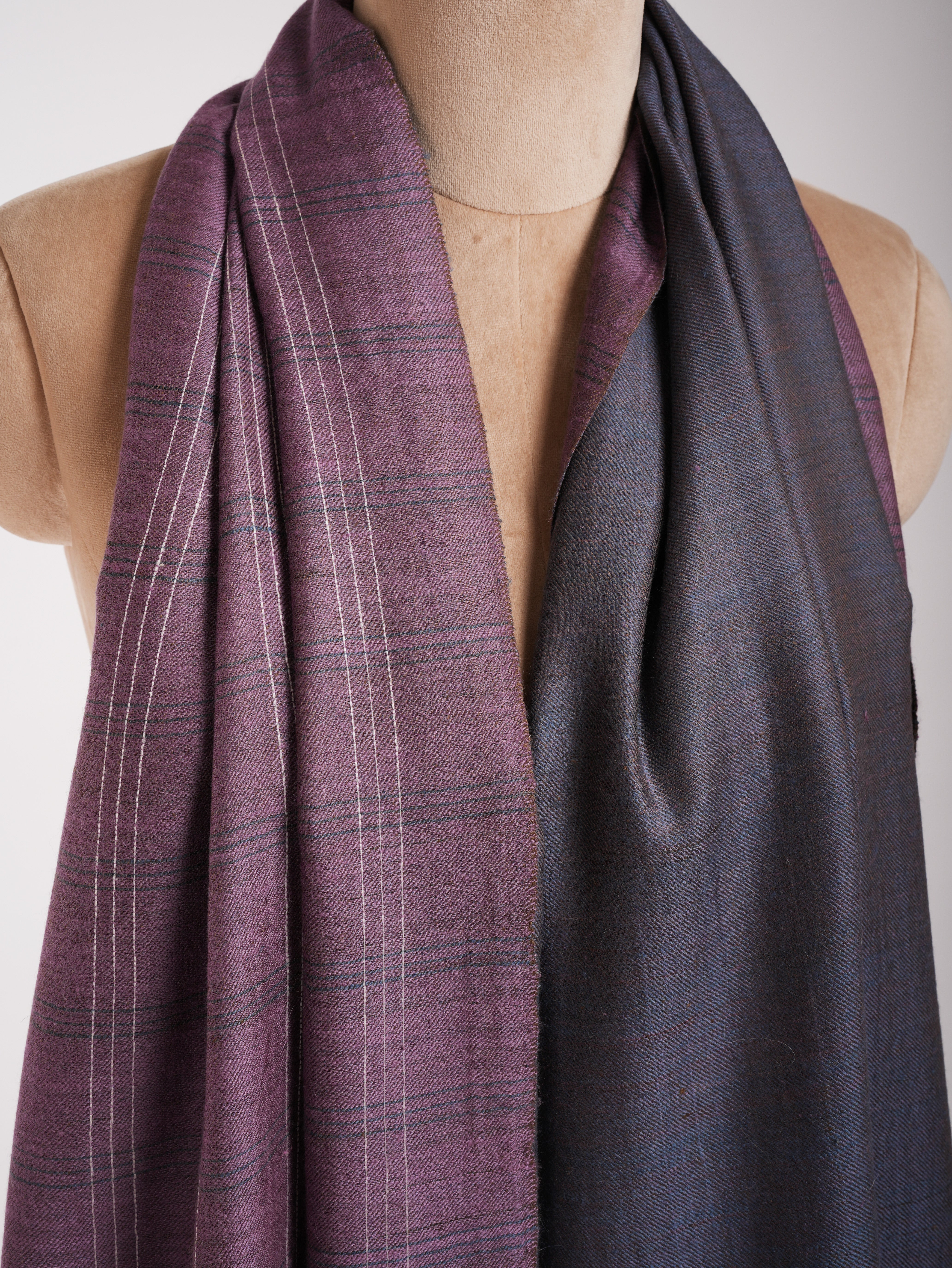 Dorukha Handloomed Indian Cashmere Wrap
